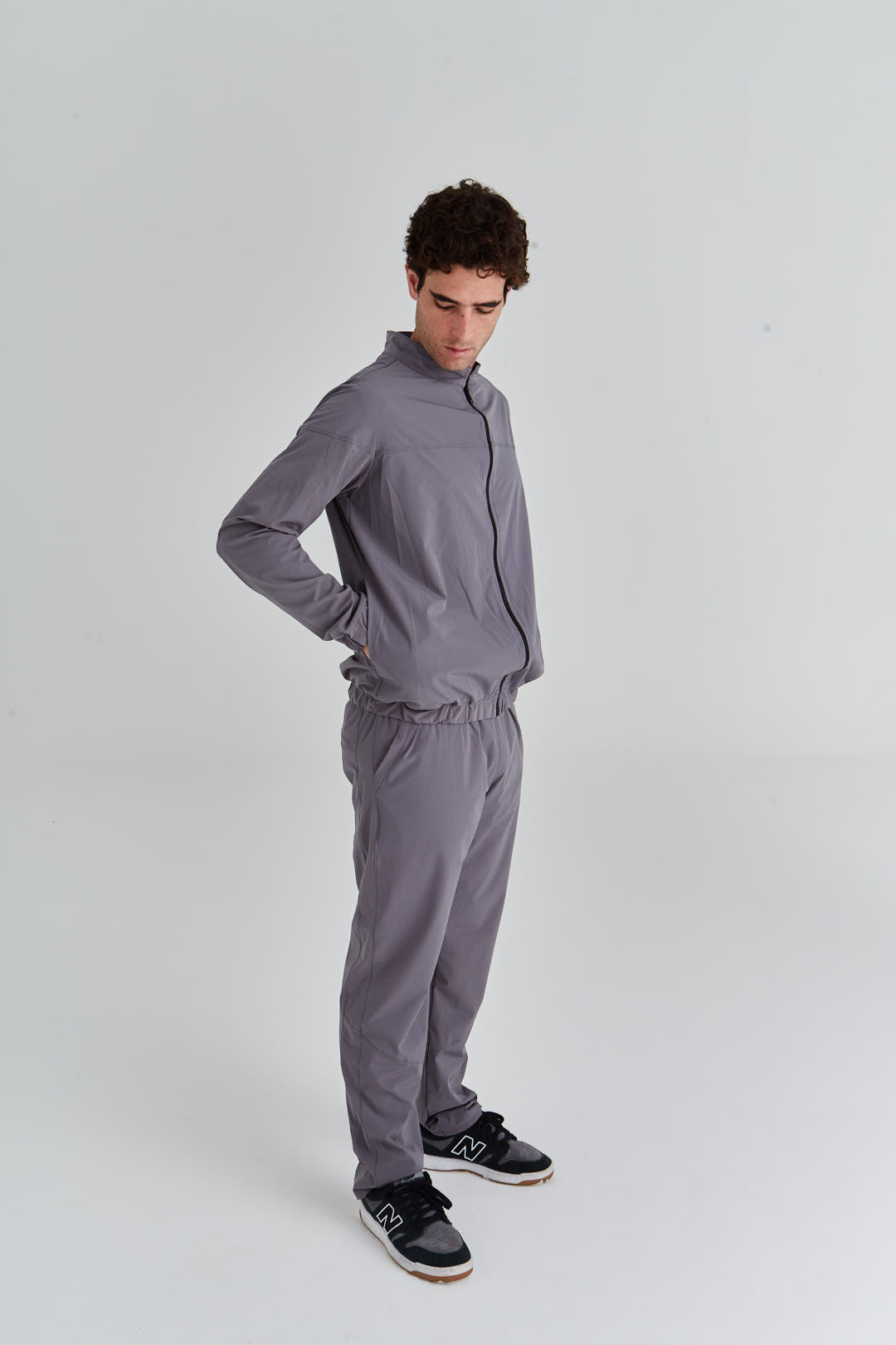 Calça classic fit grey