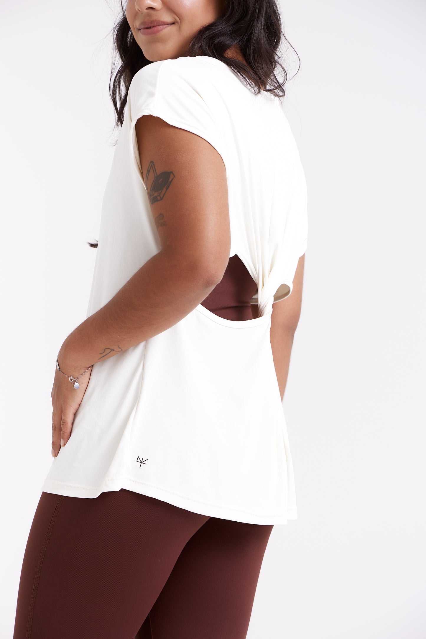 TWIST TEE OFF WHITE
