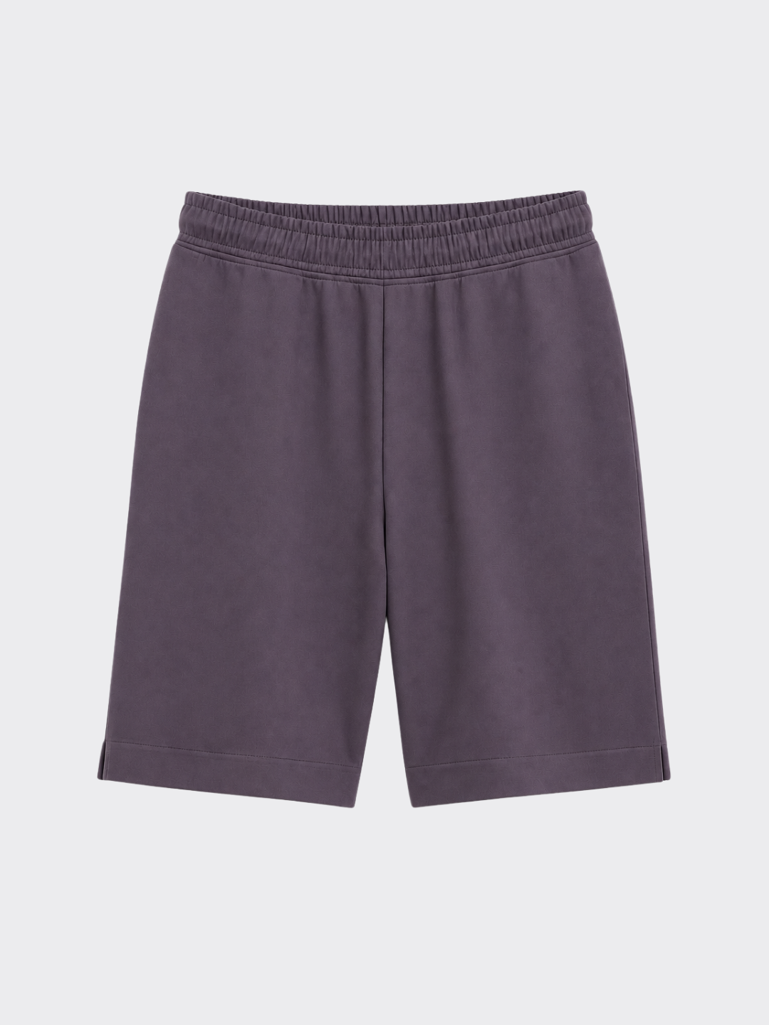 BERMUDA MOLETOM BASIC CINZA