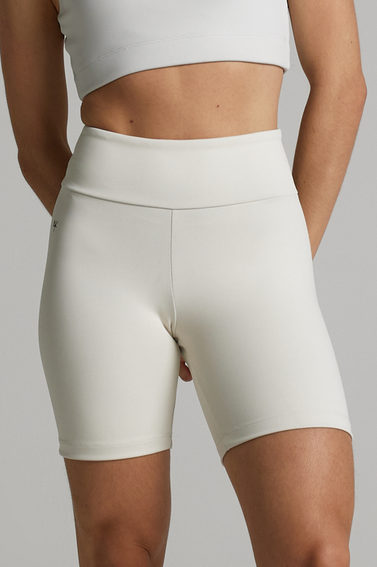 BIKER SHORTS BLANC