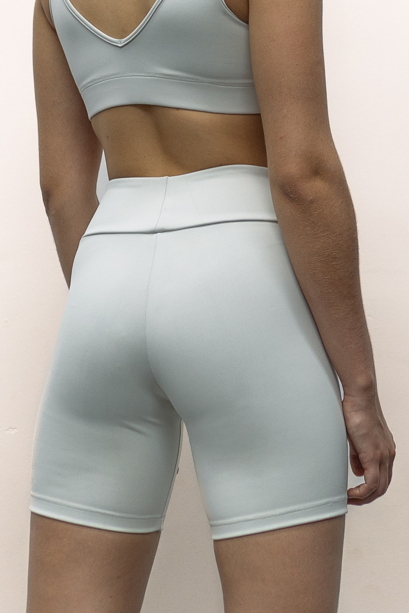 BIKER SHORTS BLANC