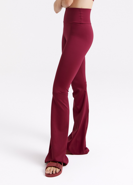 LEGGING FLARE MARSALA