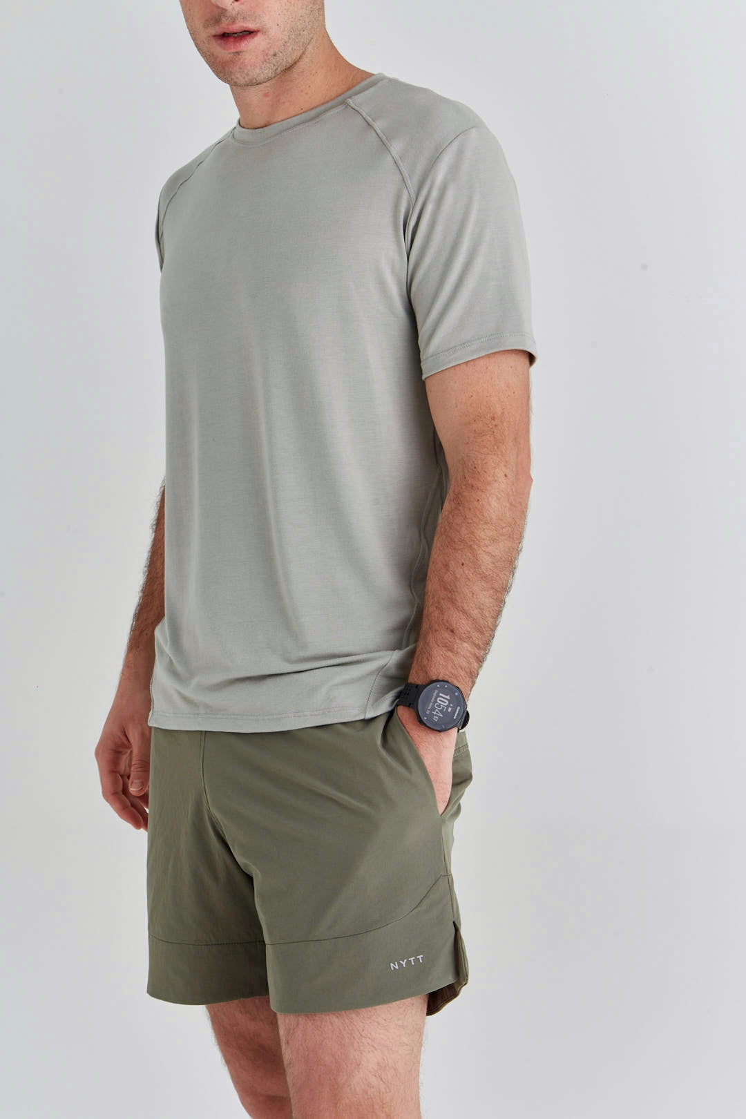 T-SHIRT MODAL GREY MINT