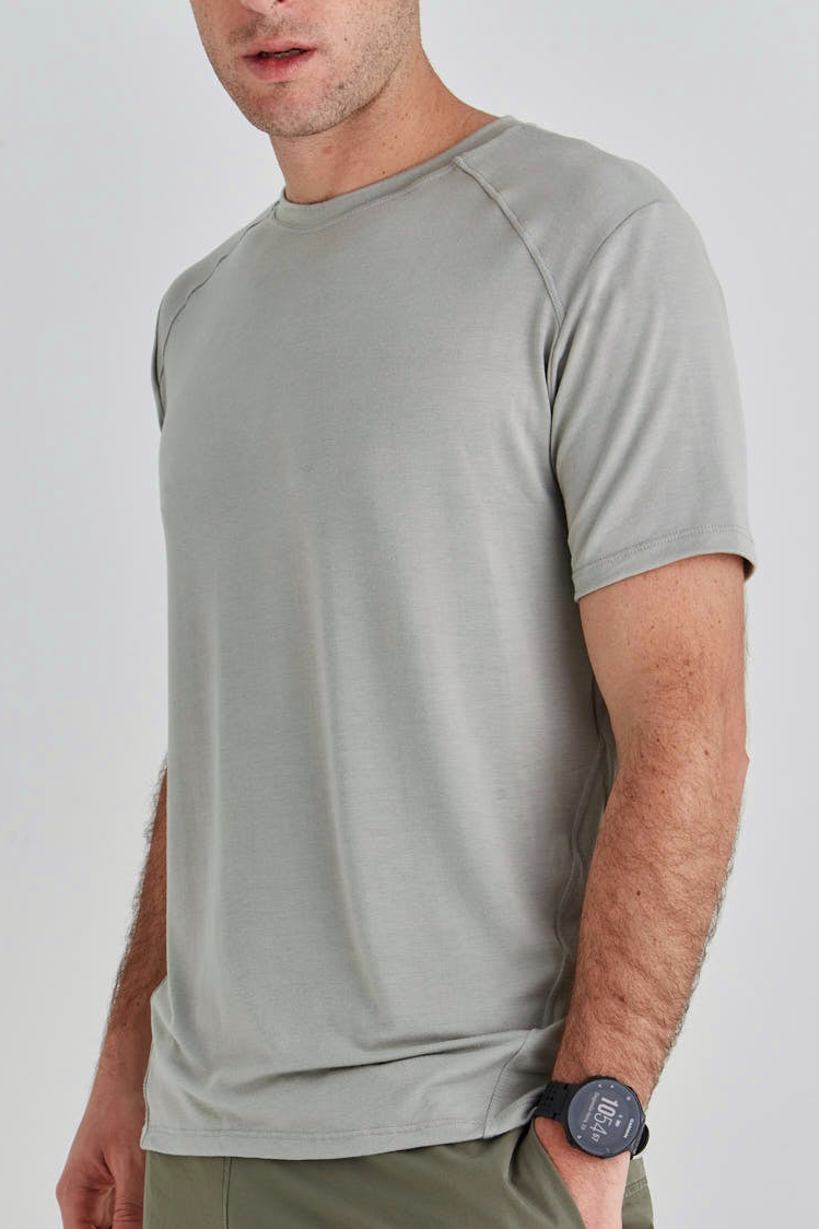 T-SHIRT MODAL GREY MINT
