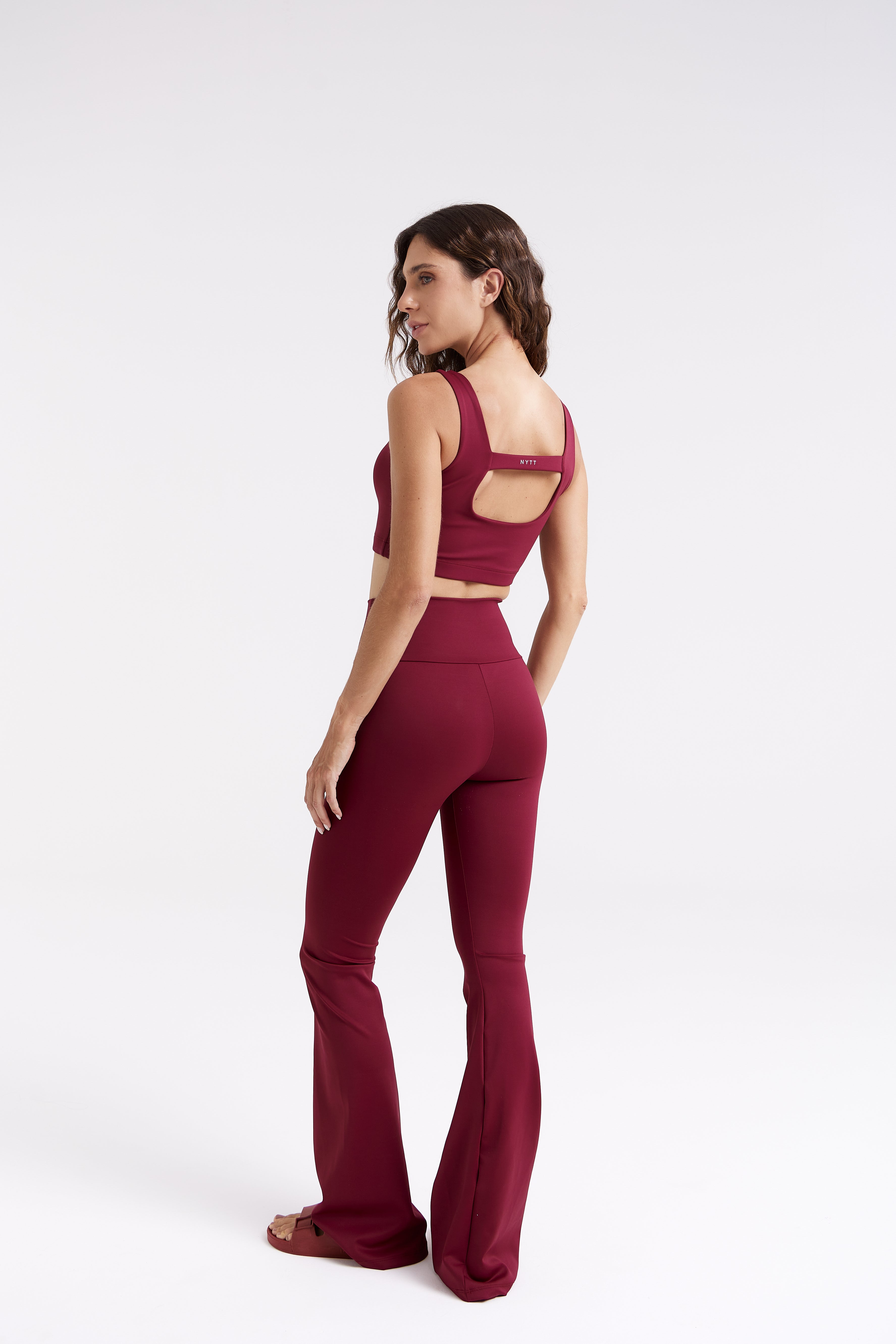LEGGING FLARE MARSALA