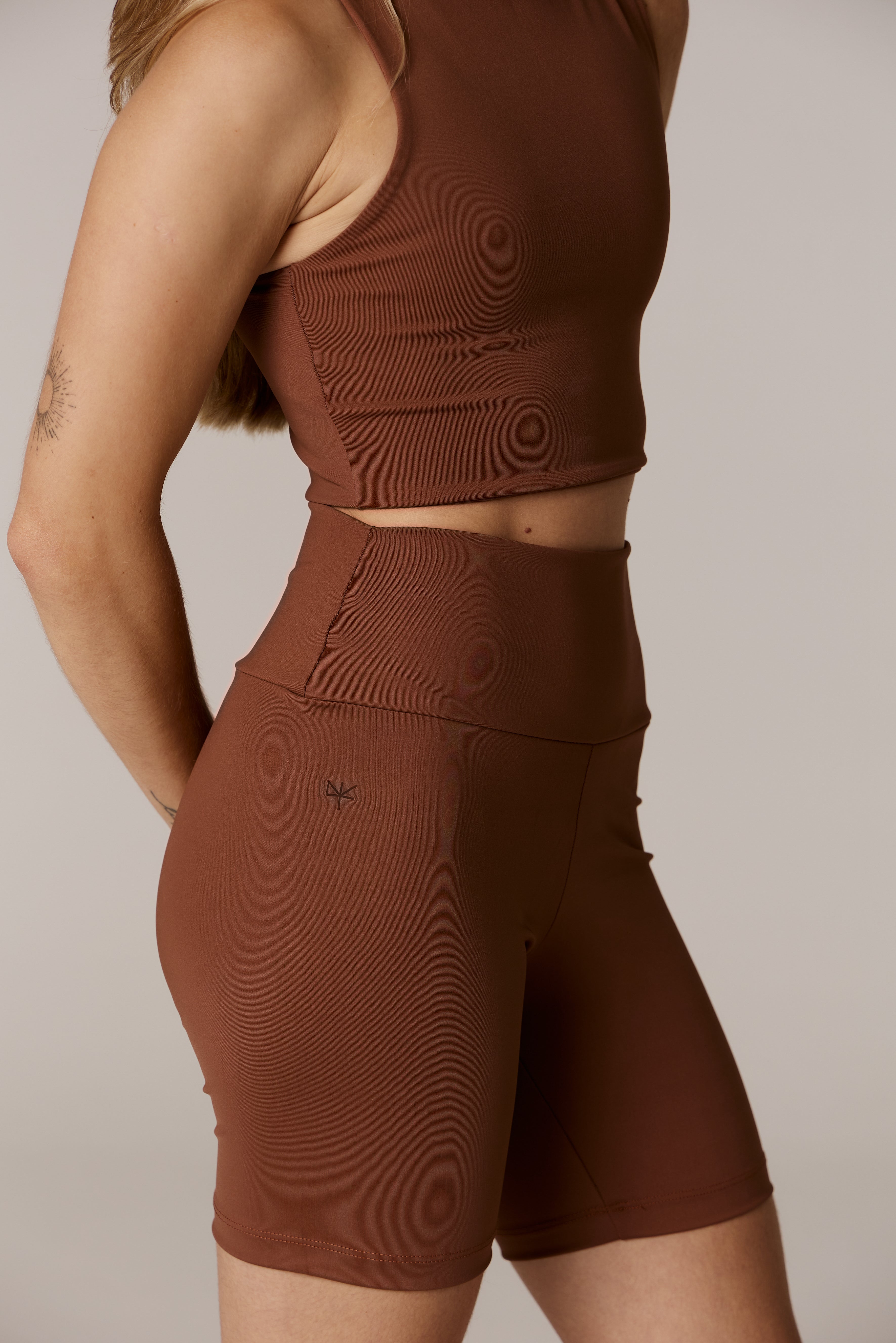 BIKER SHORTS PRANA CAPUCCINO
