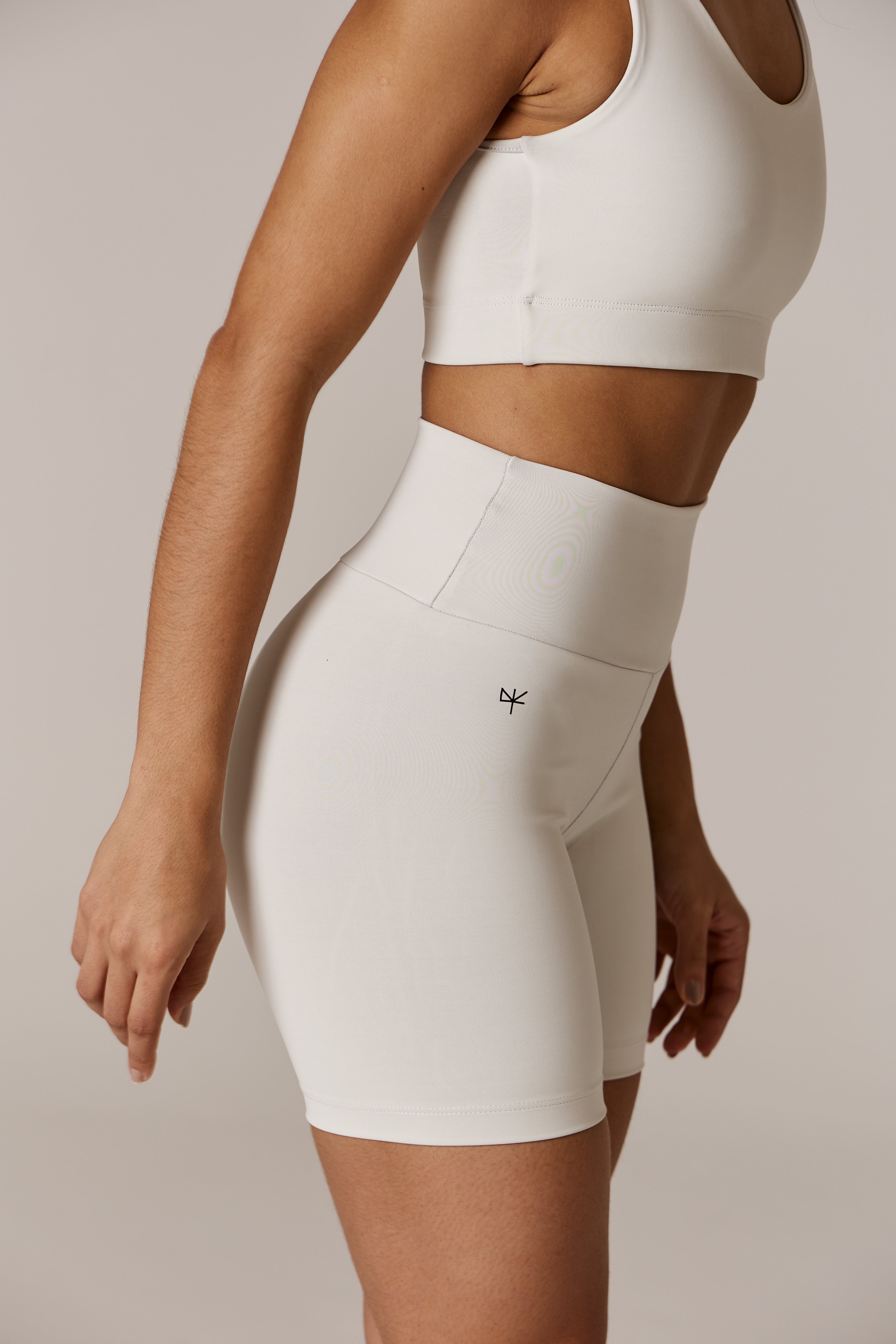 BIKER SHORTS BLANC
