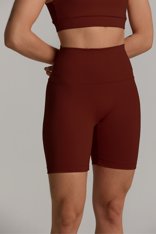 BIKER SHORTS ESPRESSO