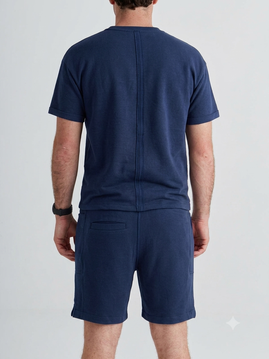 KIT MOLETOM BASIC MARINHO II