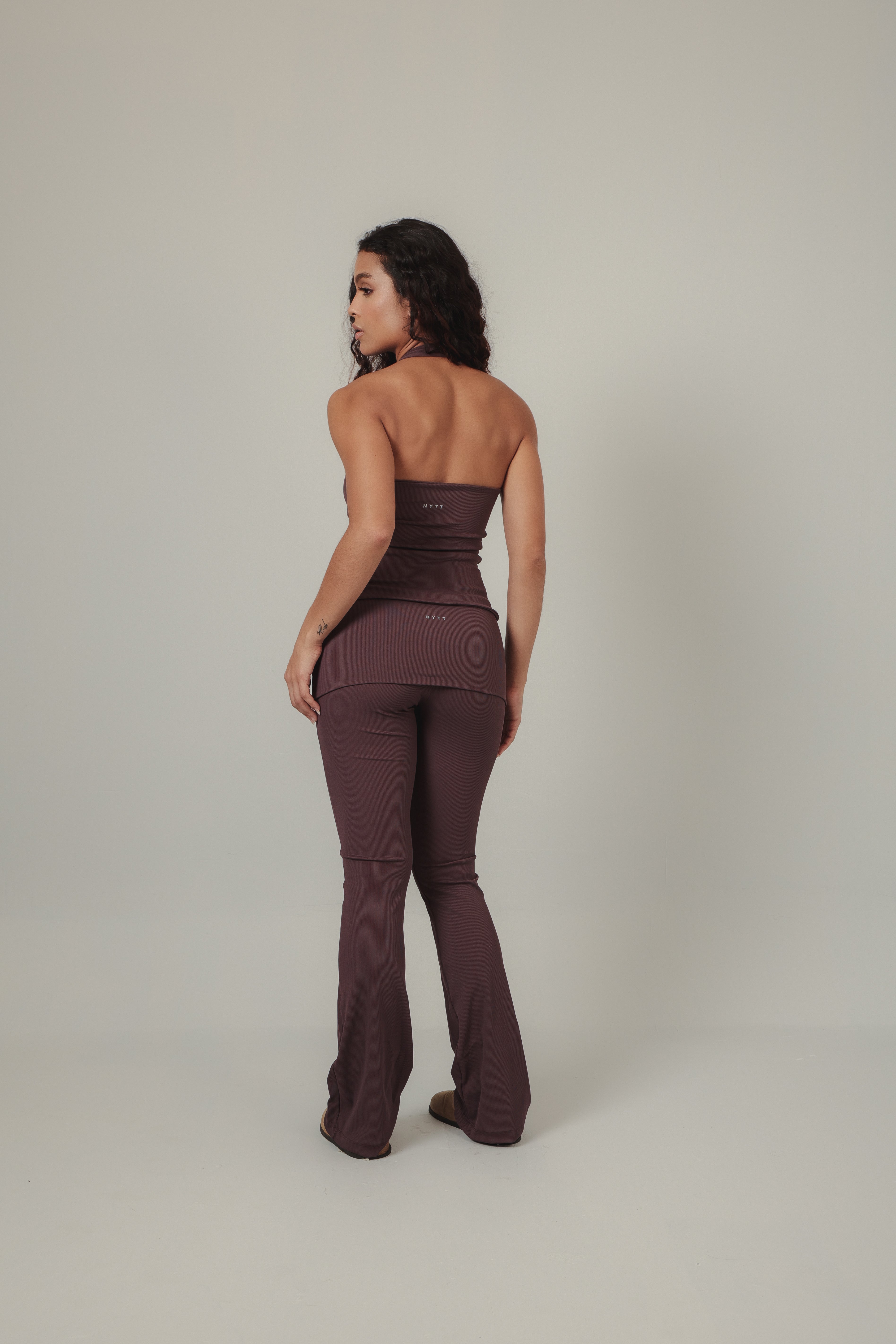 BLUSA FRENTE ÚNICA CANELADA IRIS