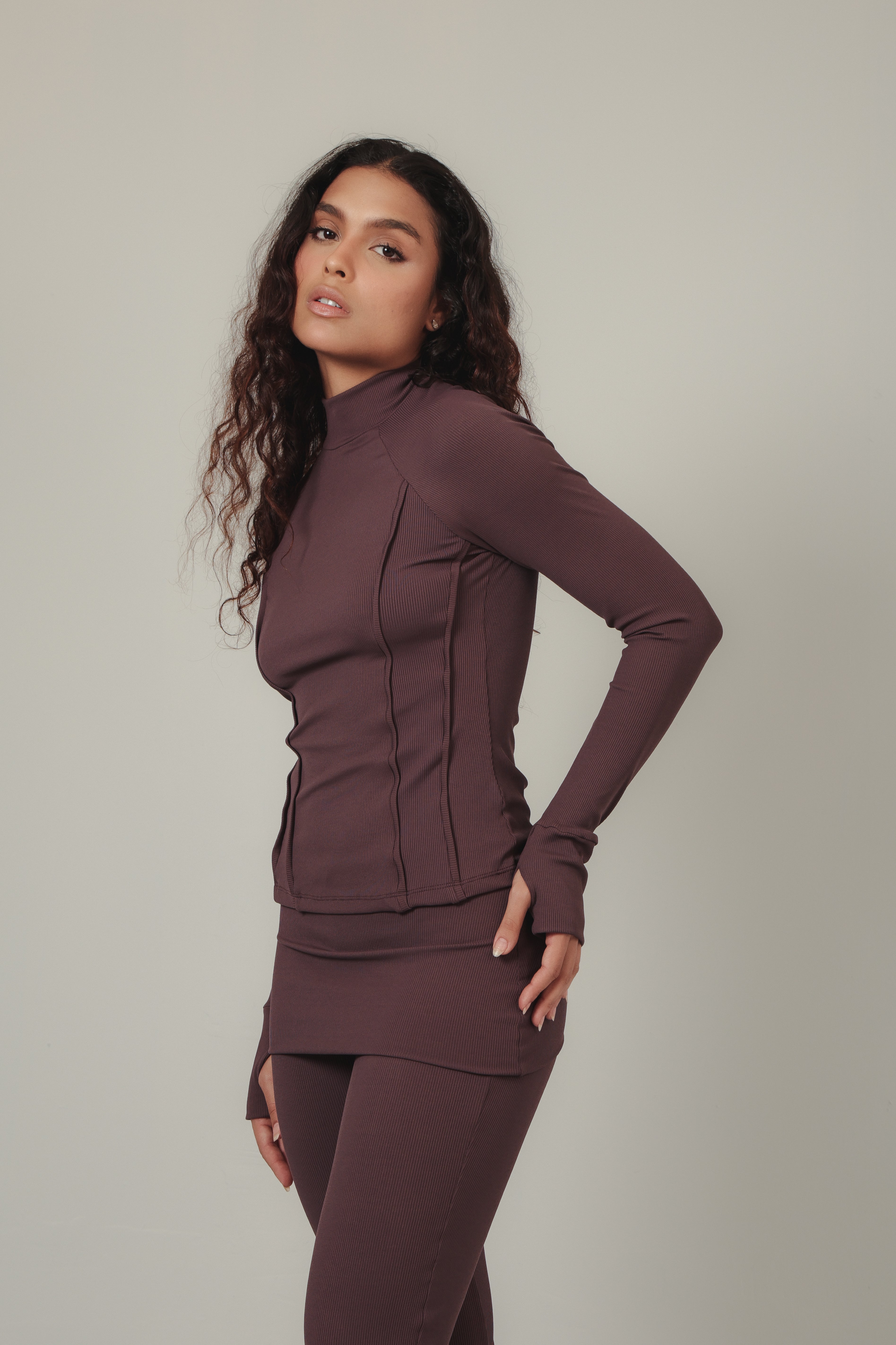 LONG SLEEVE CANELADA IRIS