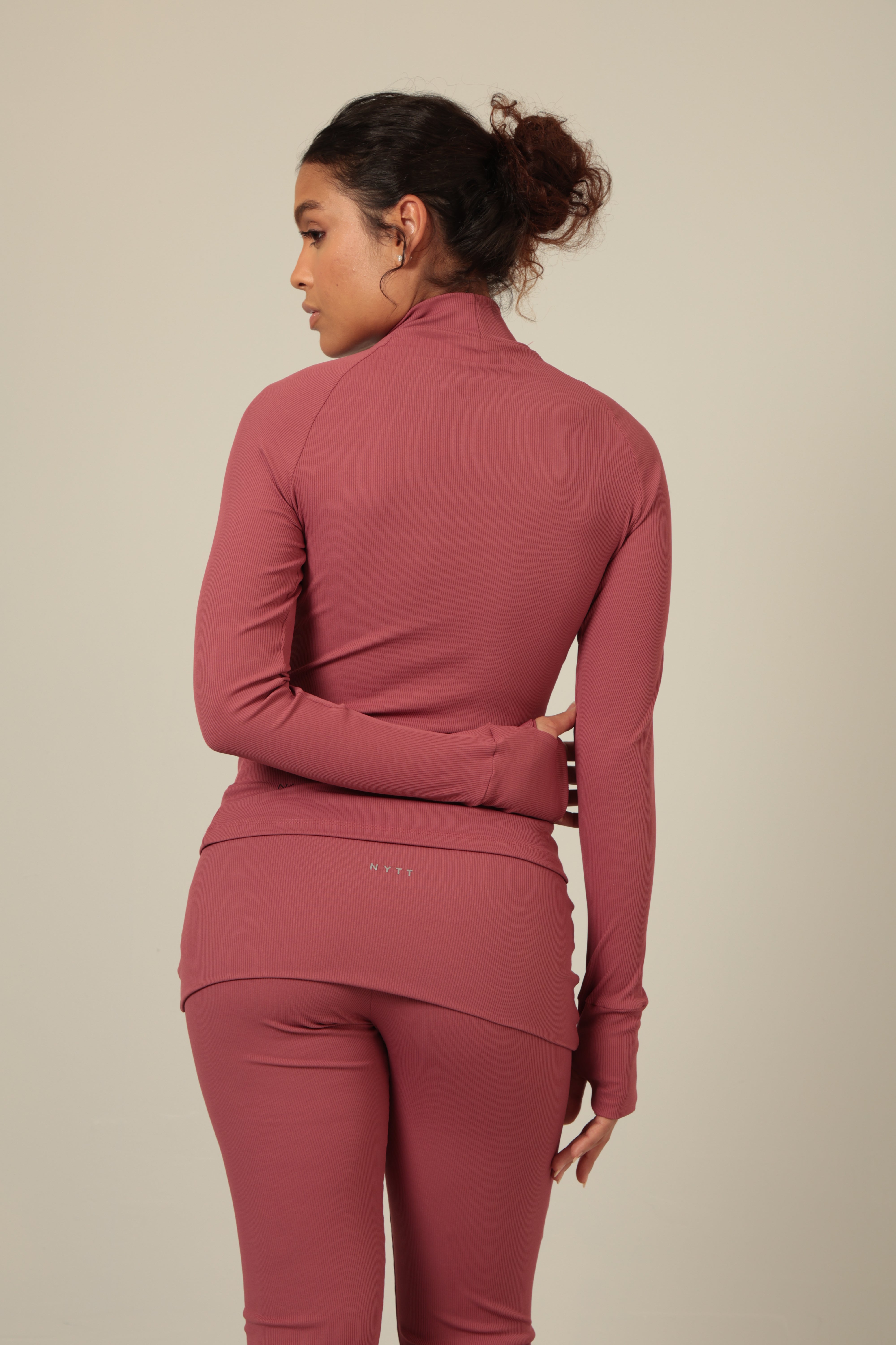 LONG SLEEVE CANELADA MALVA