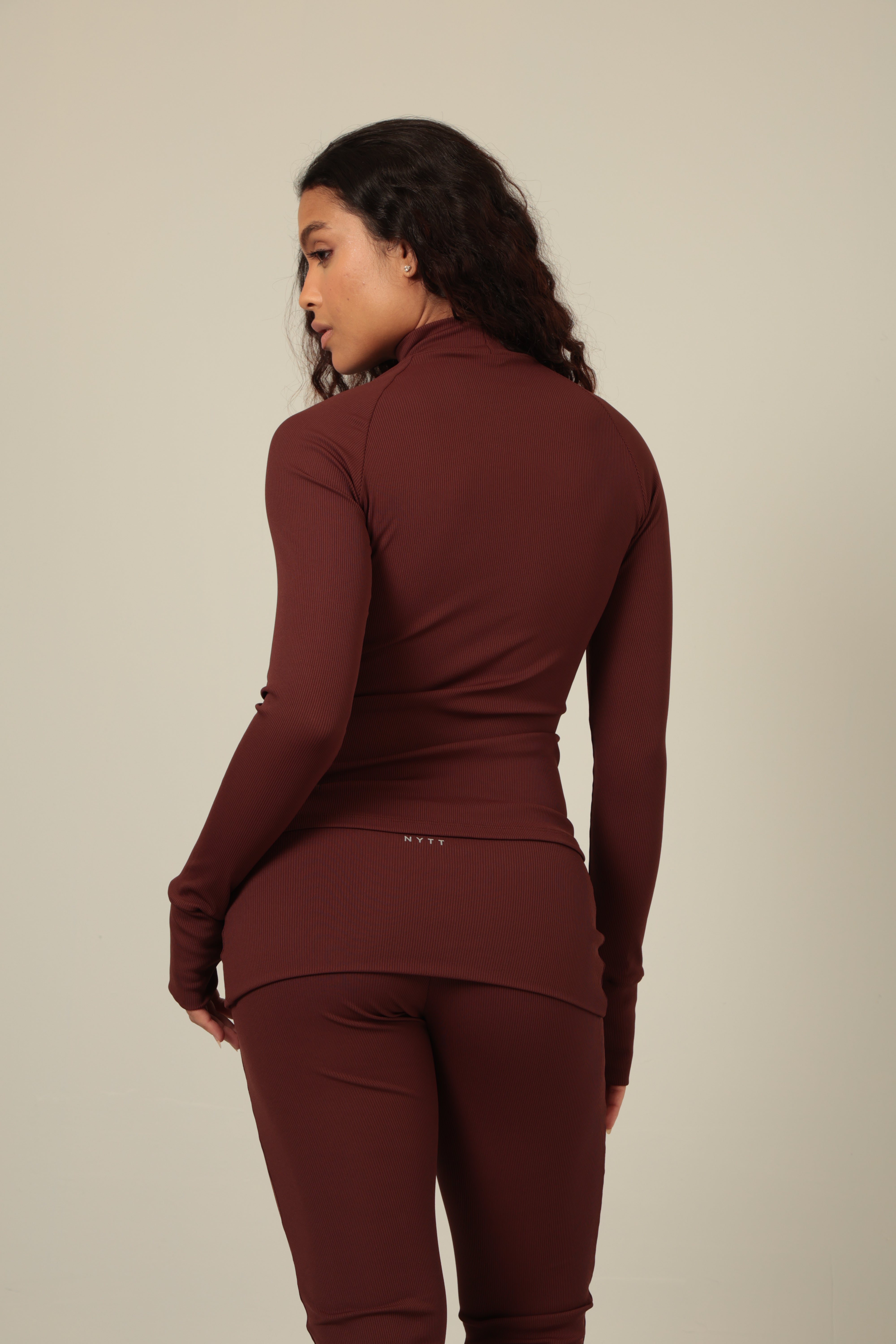 LONG SLEEVE CANELADA GANACHE