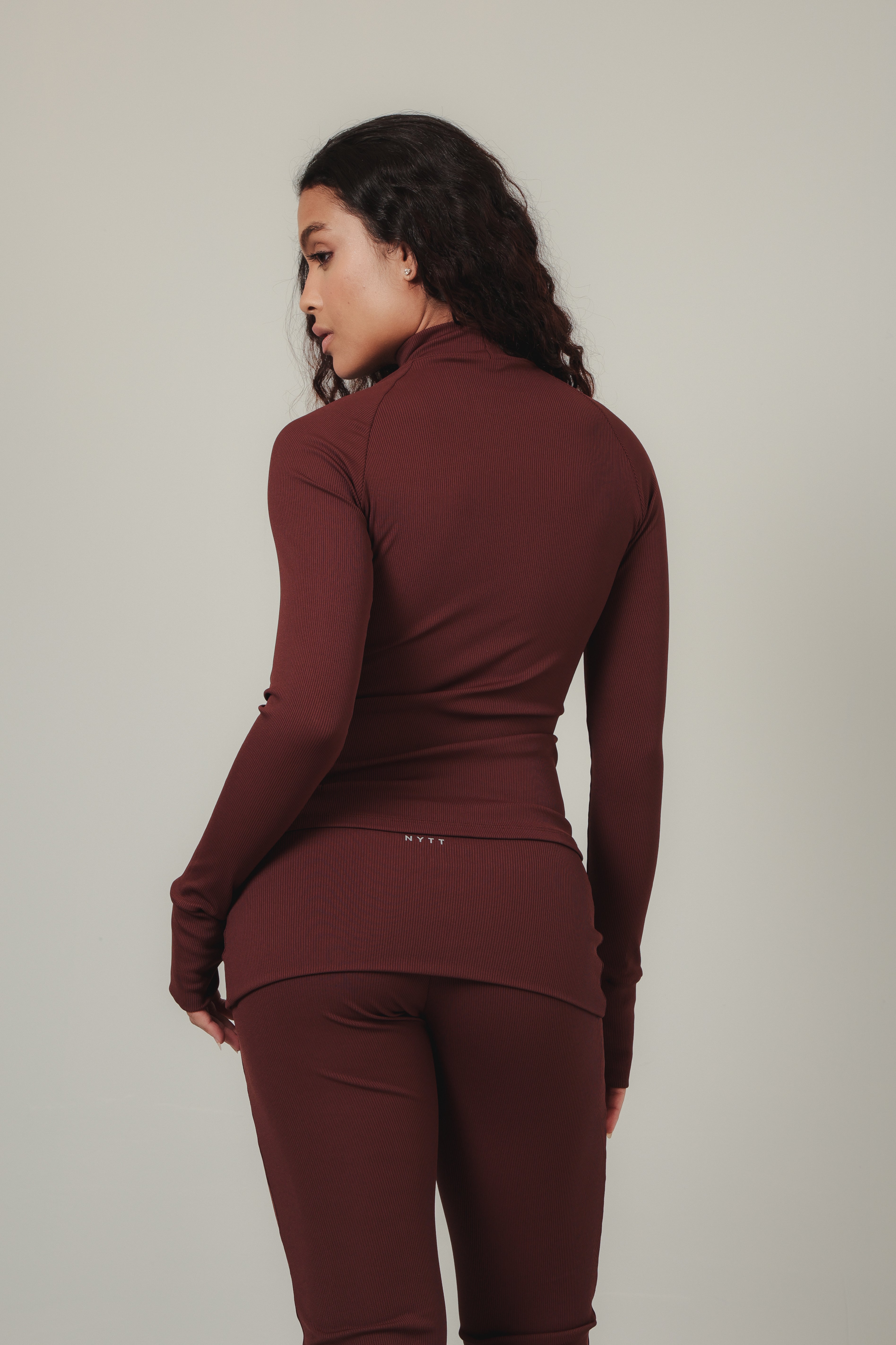 LONG SLEEVE CANELADA GANACHE