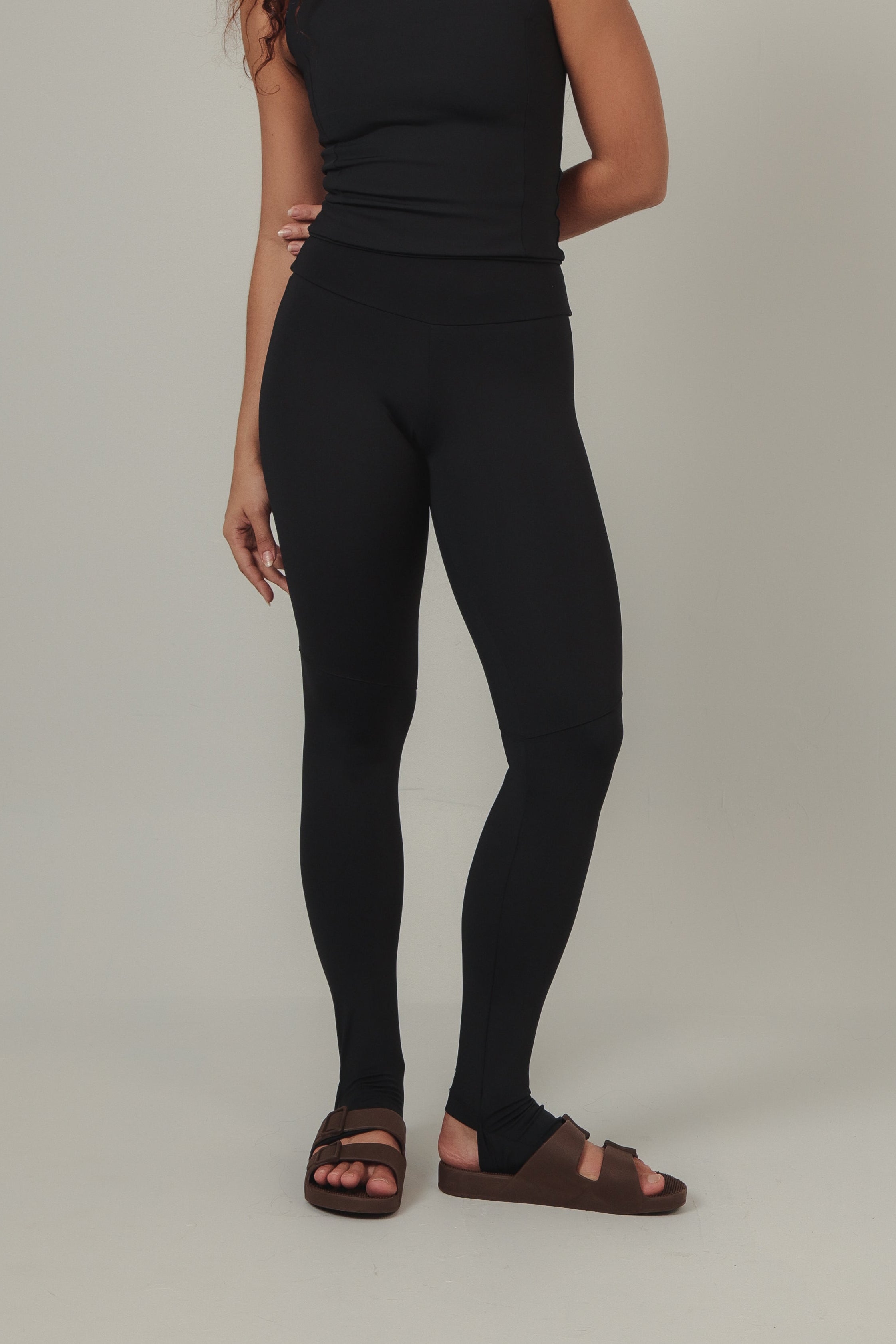 FOOTED LEGGING BLACK