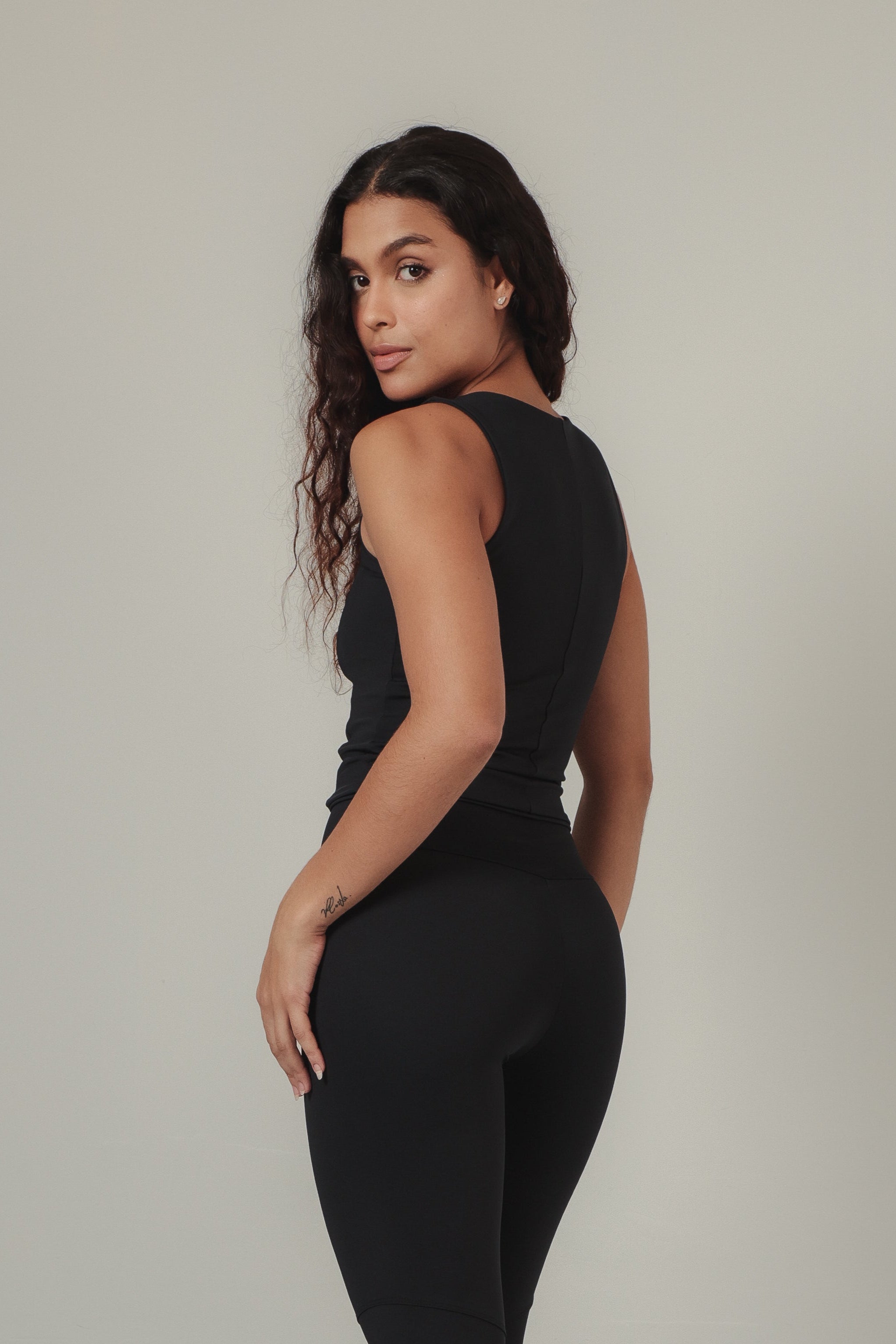 FOOTED LEGGING BLACK