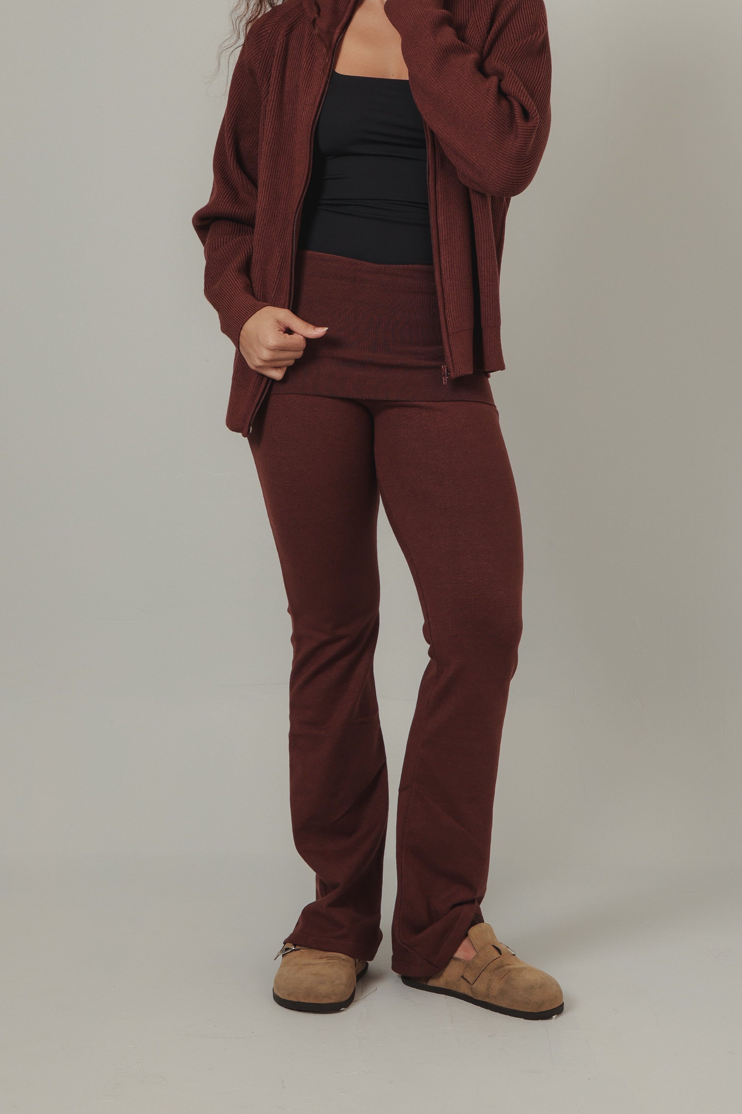 SPORTWEAR OVERSIZED TRICOT ESPRESSO