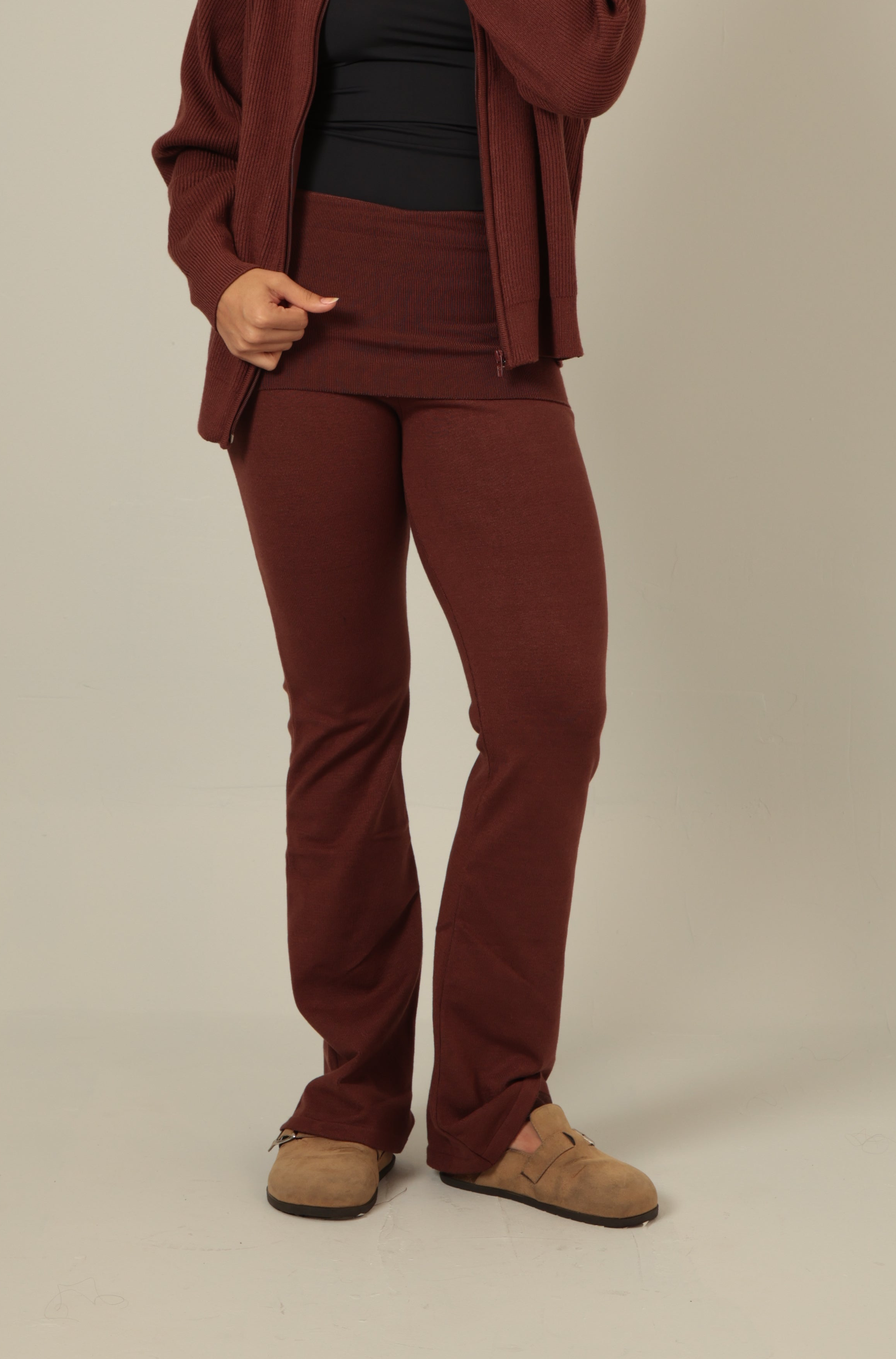 CALÇA SPORTWEAR TRICOT ESPRESSO
