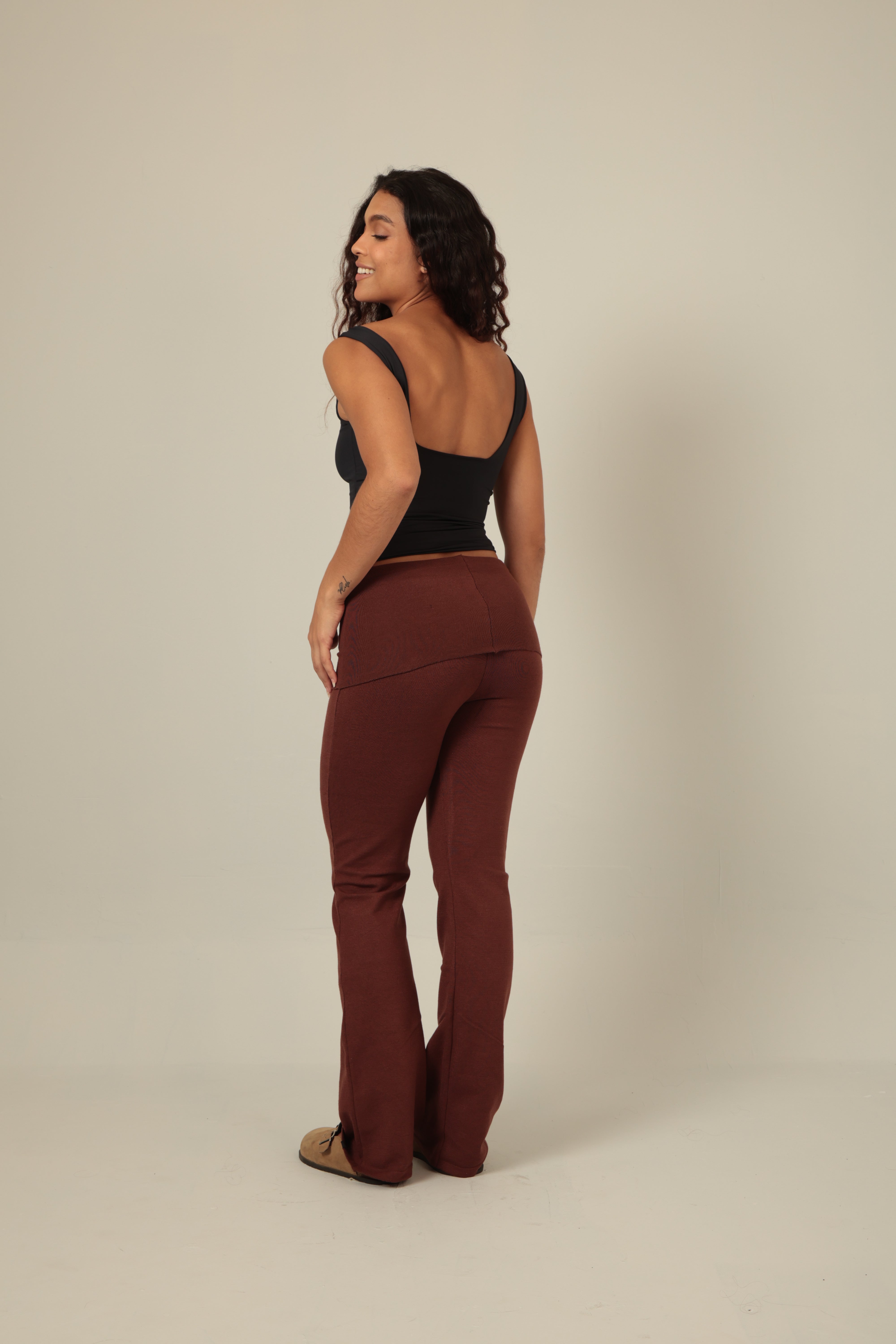 CALÇA SPORTWEAR TRICOT ESPRESSO