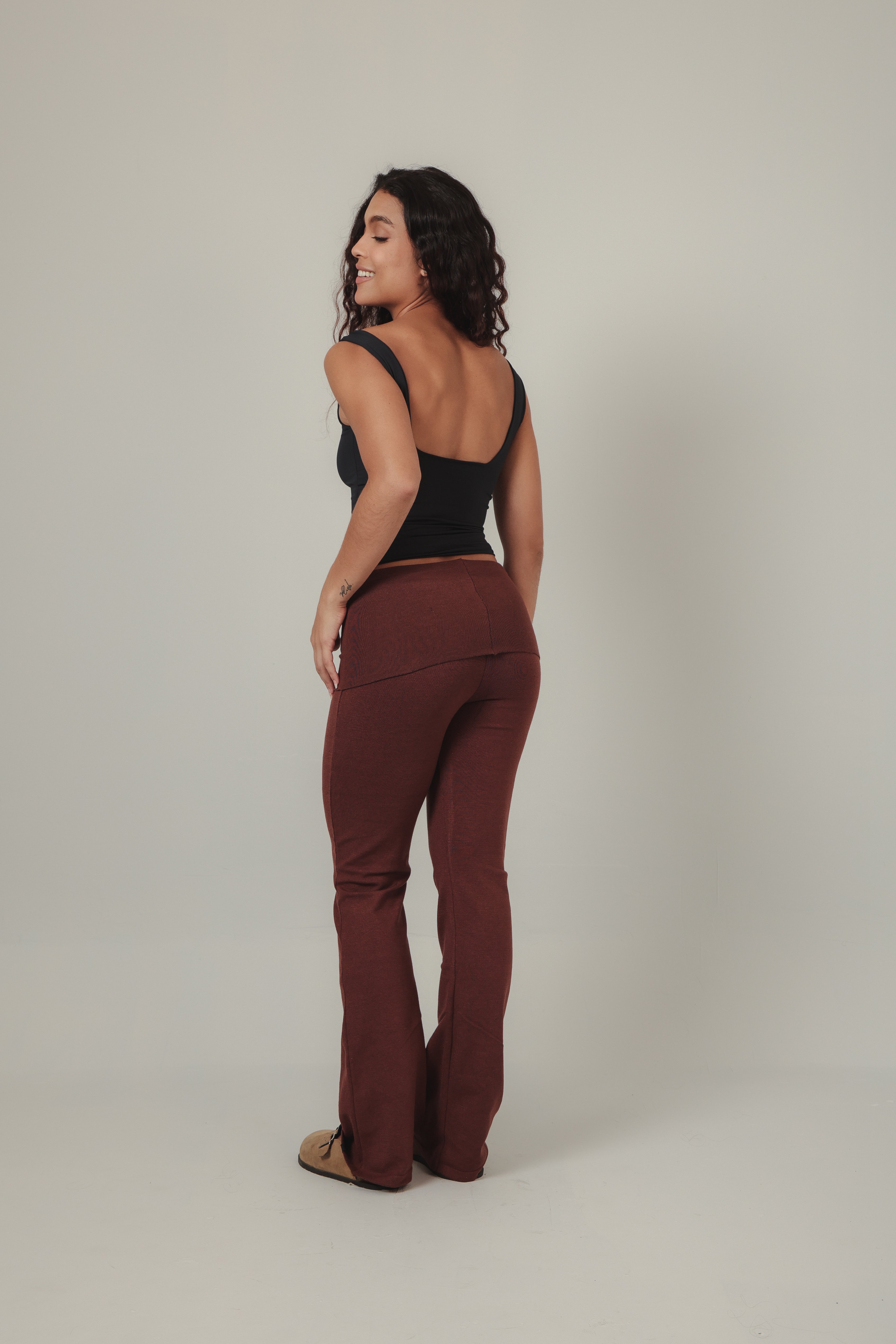 CALÇA SPORTWEAR TRICOT ESPRESSO