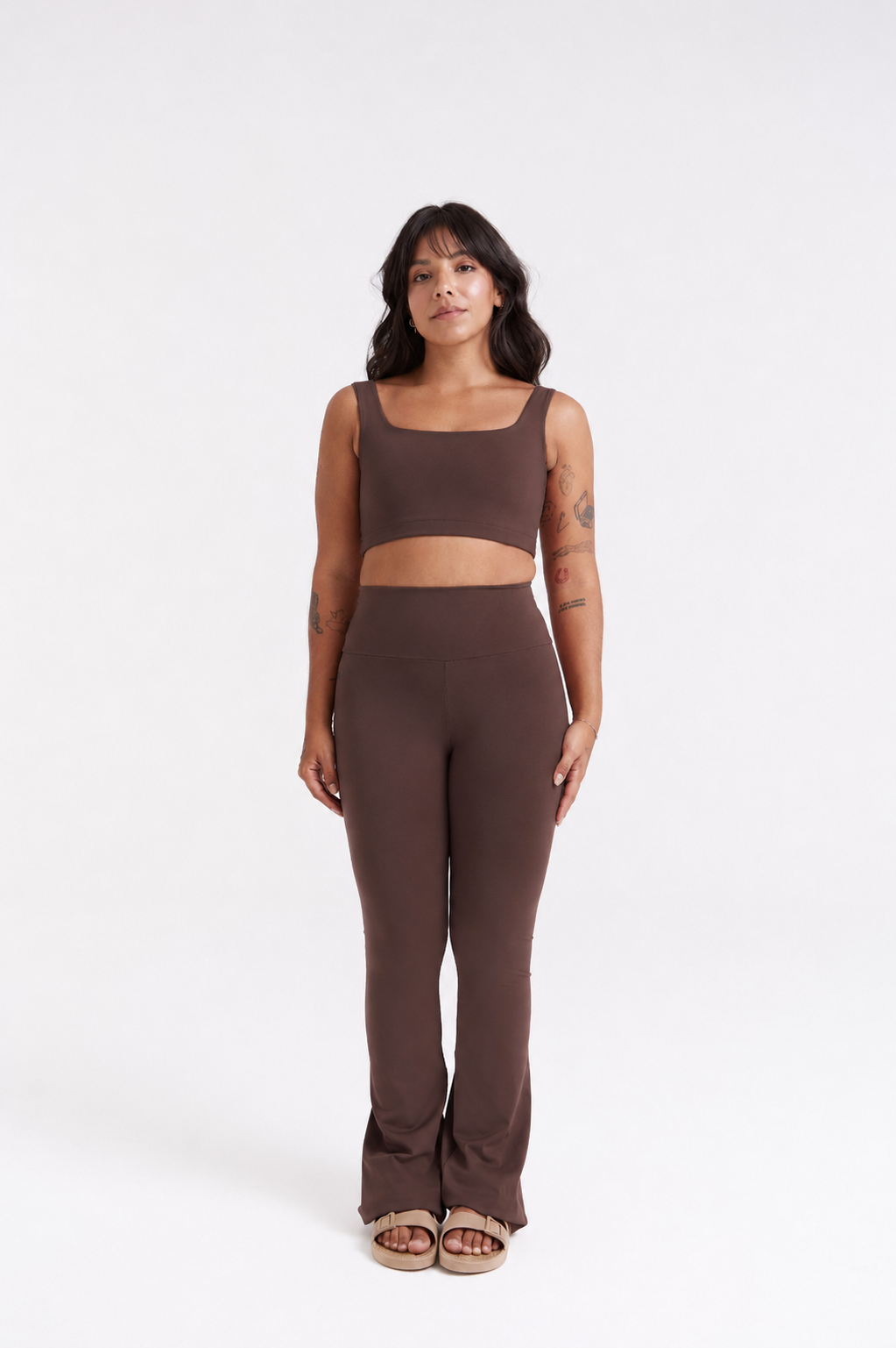 LEGGING FLARE CAFÉ
