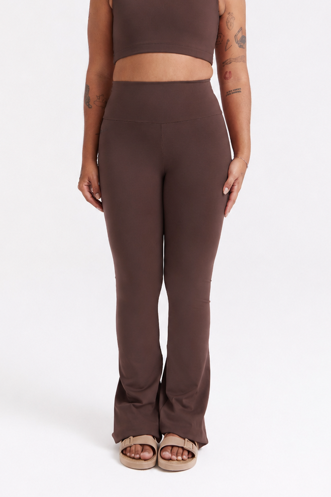 LEGGING FLARE CAFÉ