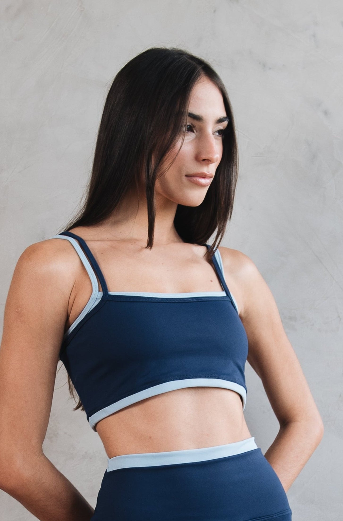TOP SPORTY HEXA AZUL