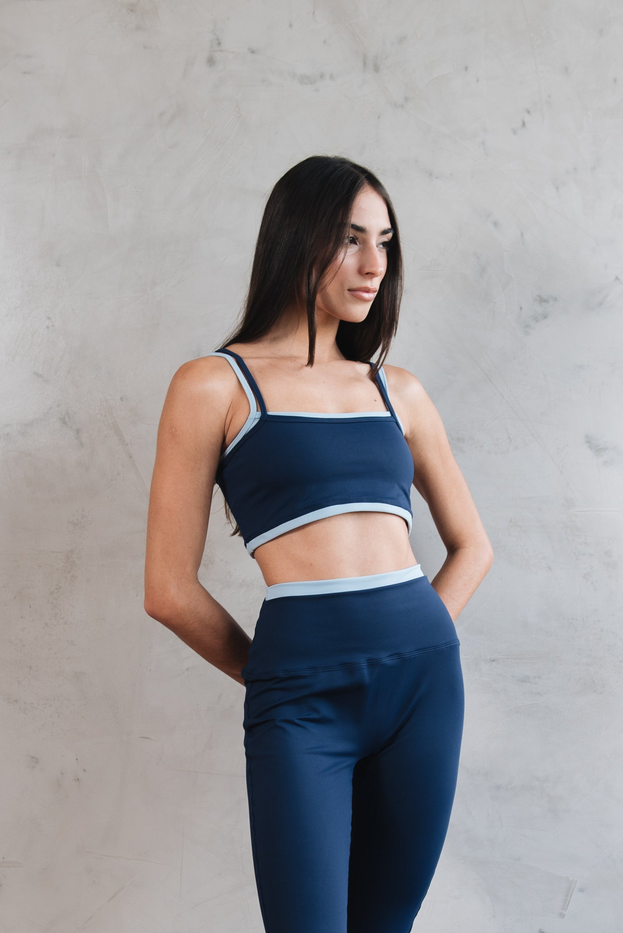 TOP SPORTY HEXA AZUL