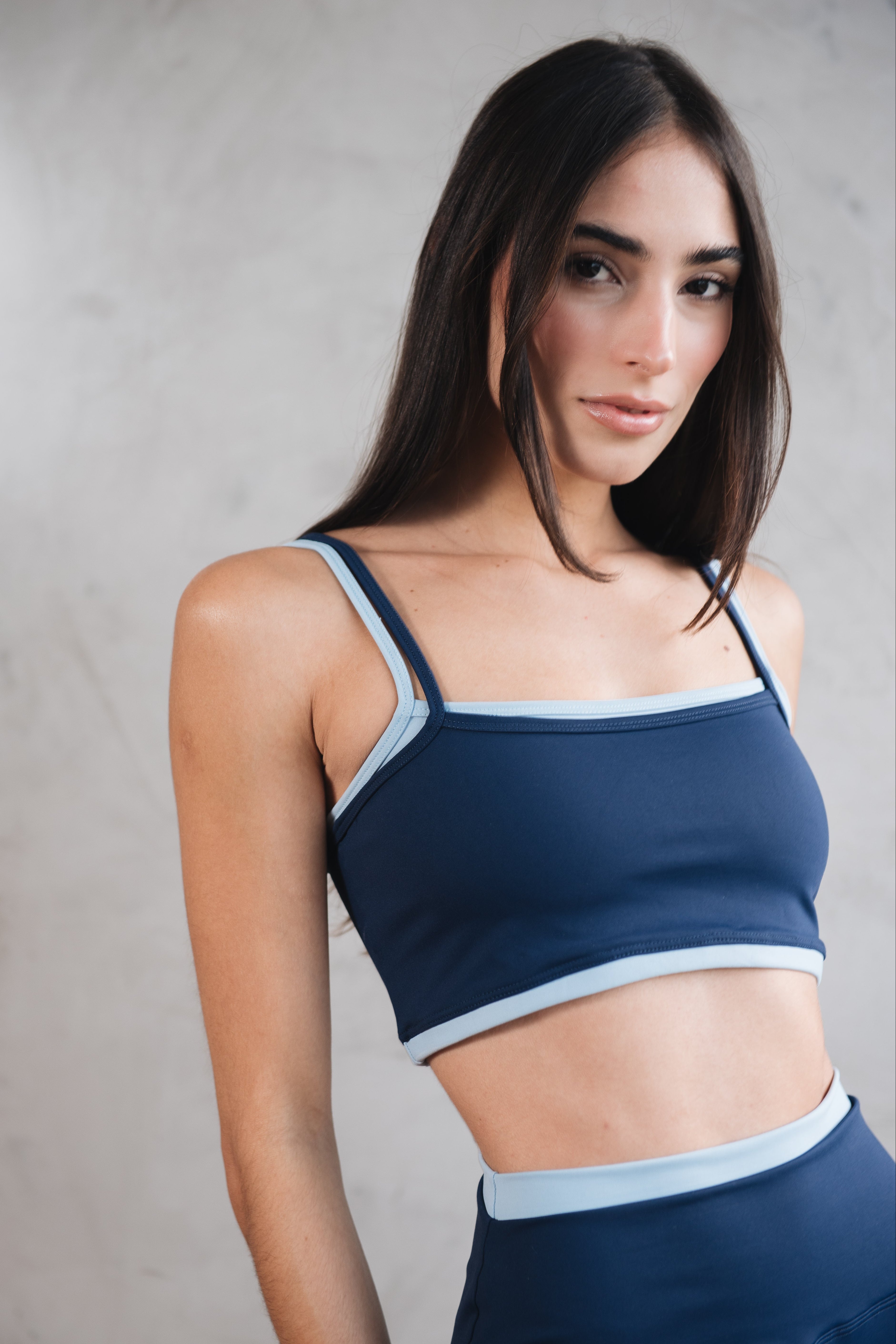 TOP SPORTY HEXA AZUL
