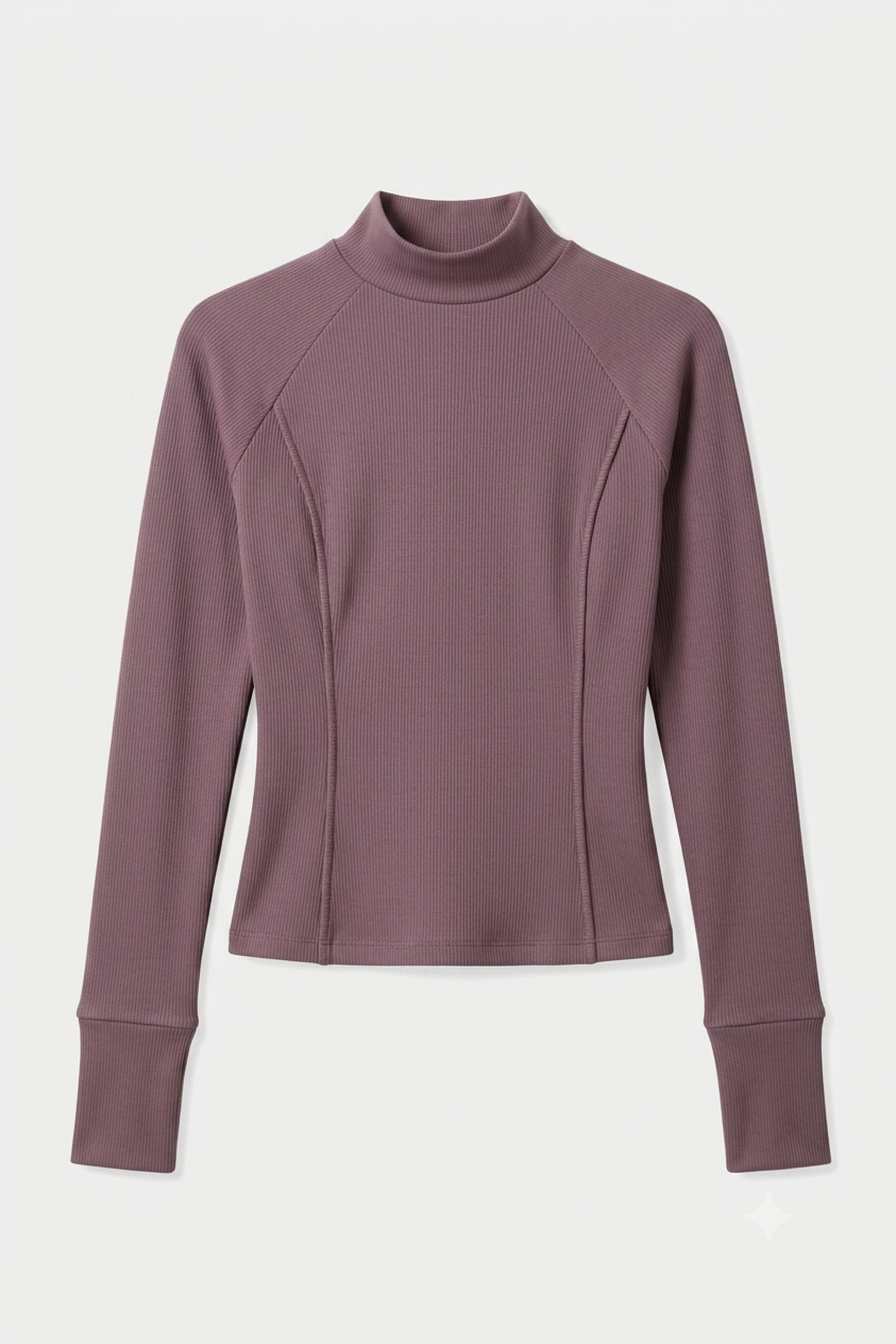 LONG SLEEVE CANELADA IRIS