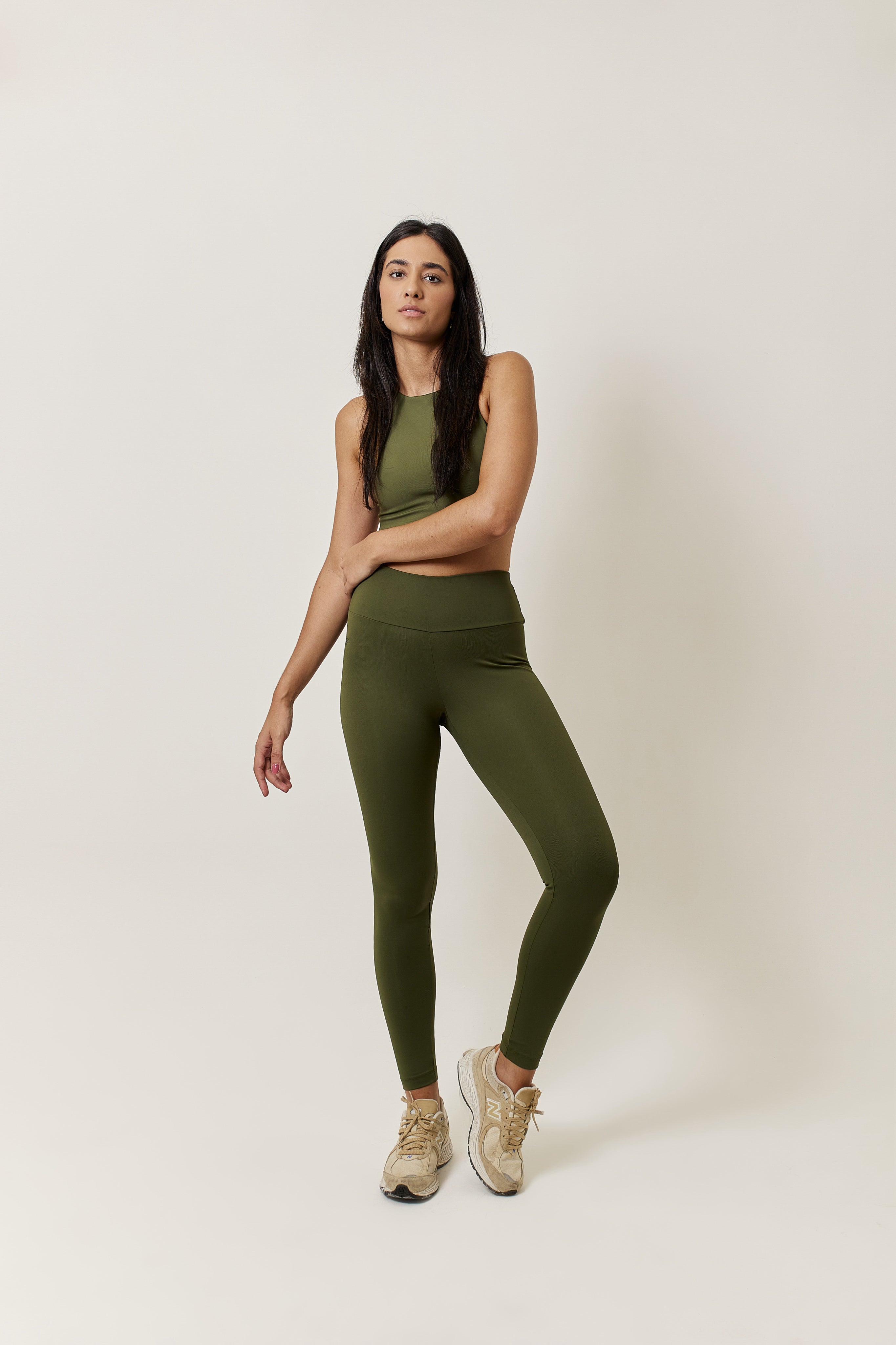 LEGGING PRANA VERDE MILITAR