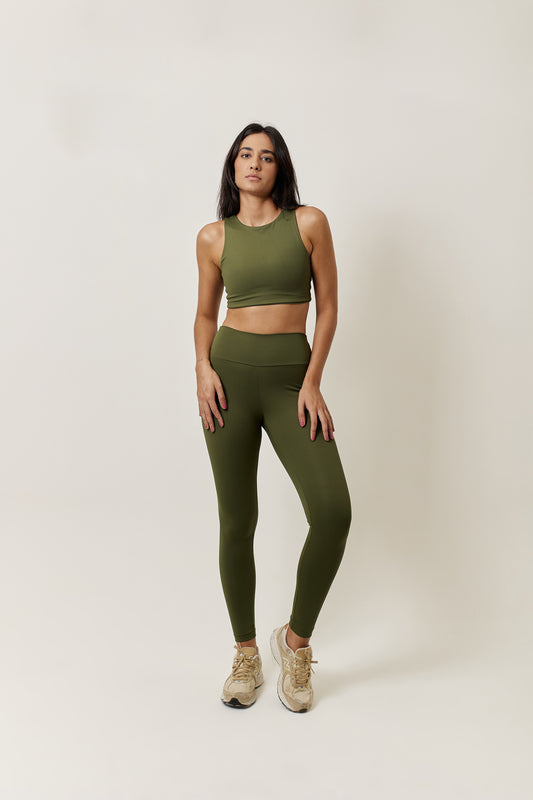 CONJUNTO PRANA VERDE MILITAR