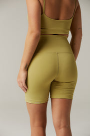 BIKER SHORTS SCULPT PISTACHIO