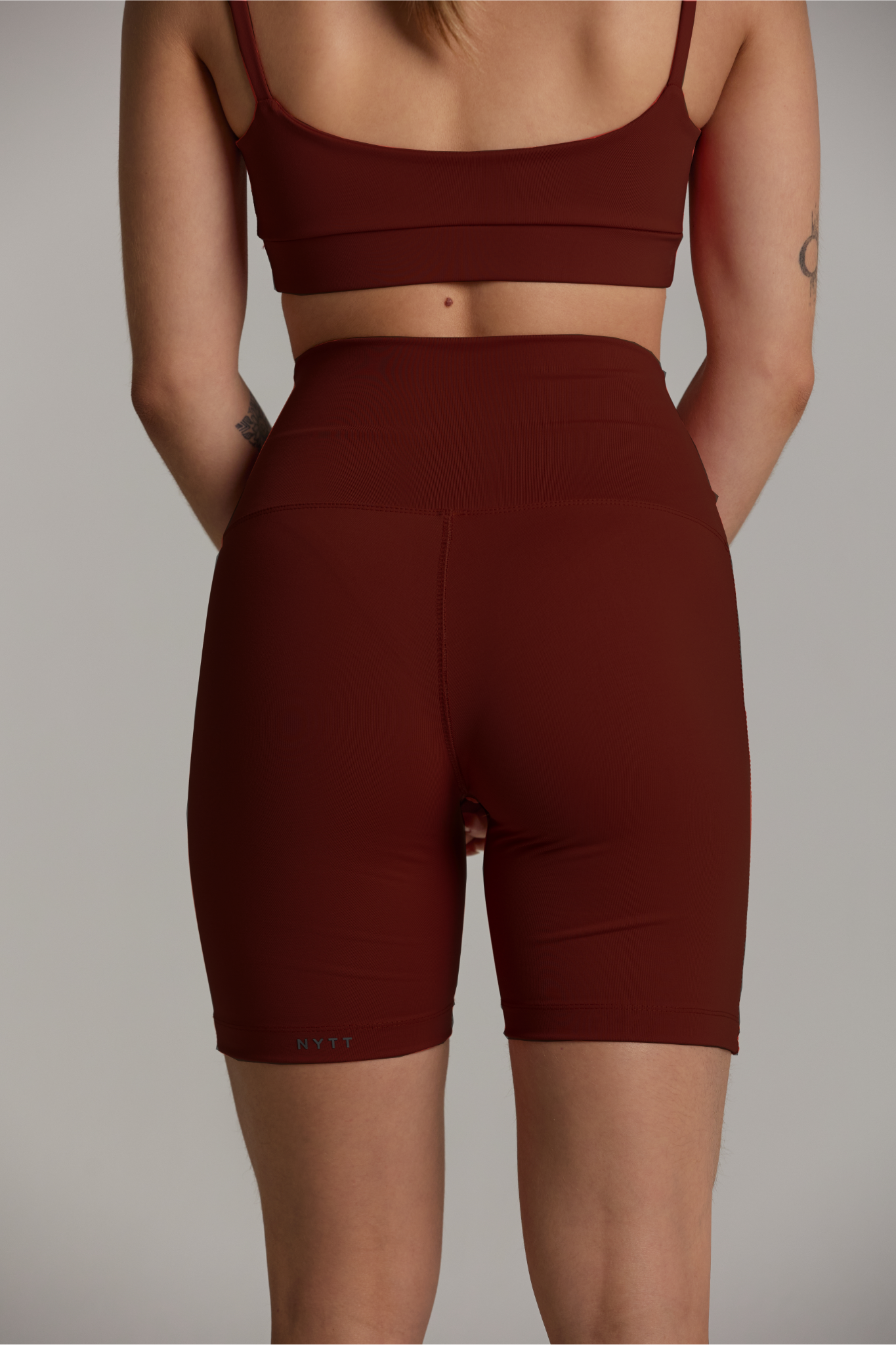 BIKER SHORTS ESPRESSO