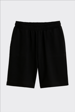 BERMUDA MOLETOM BASIC BLACK