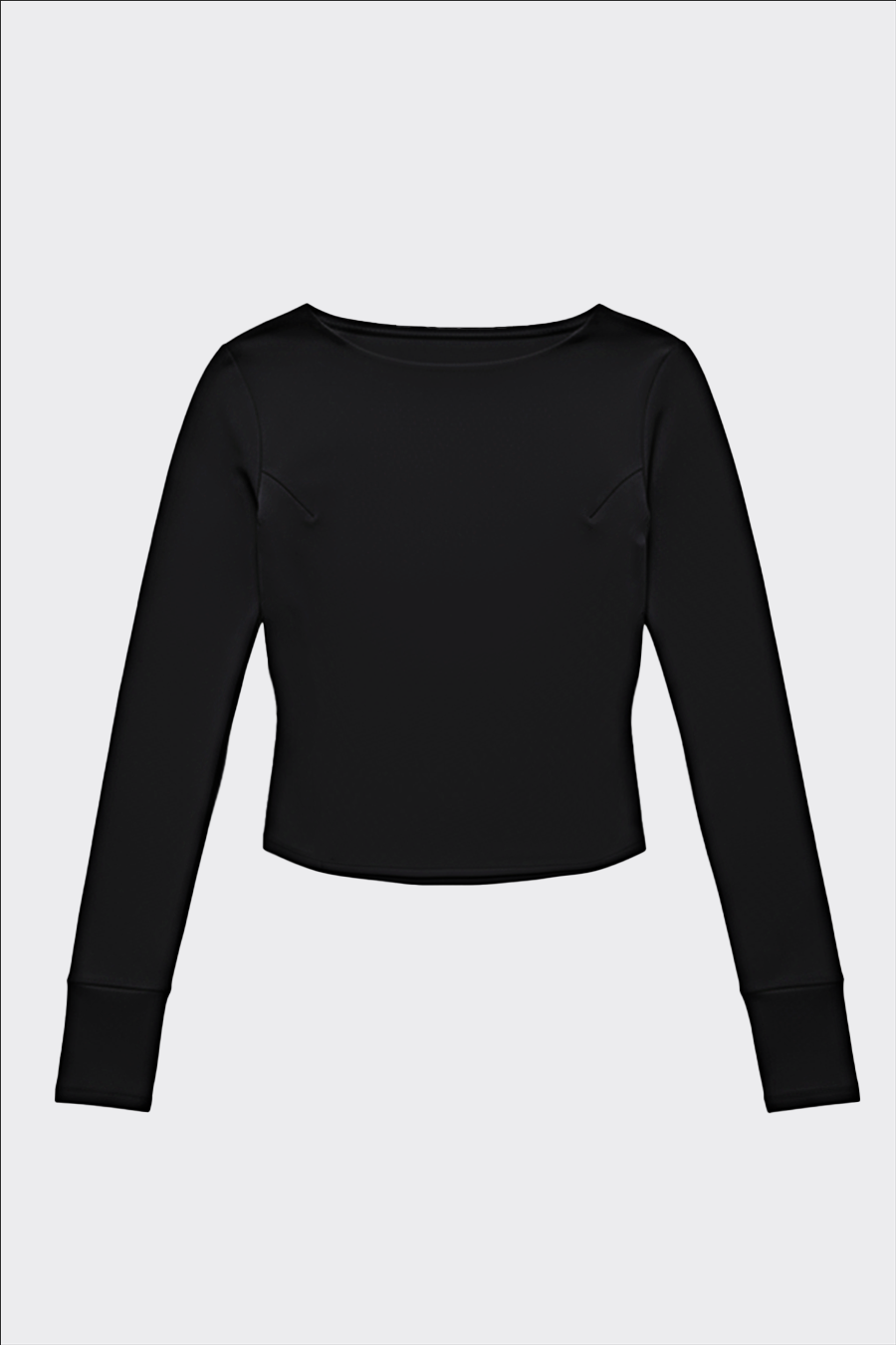 LONG SLEEVE BASIC BLACK