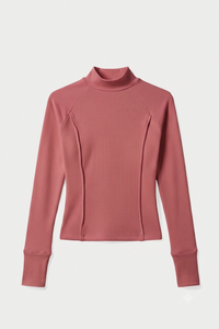 LONG SLEEVE CANELADA MALVA