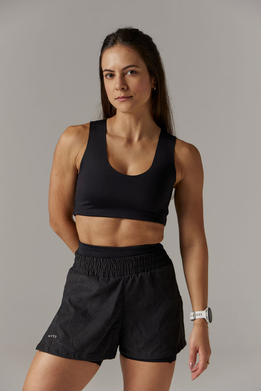 ACTIVE TOP BLACK