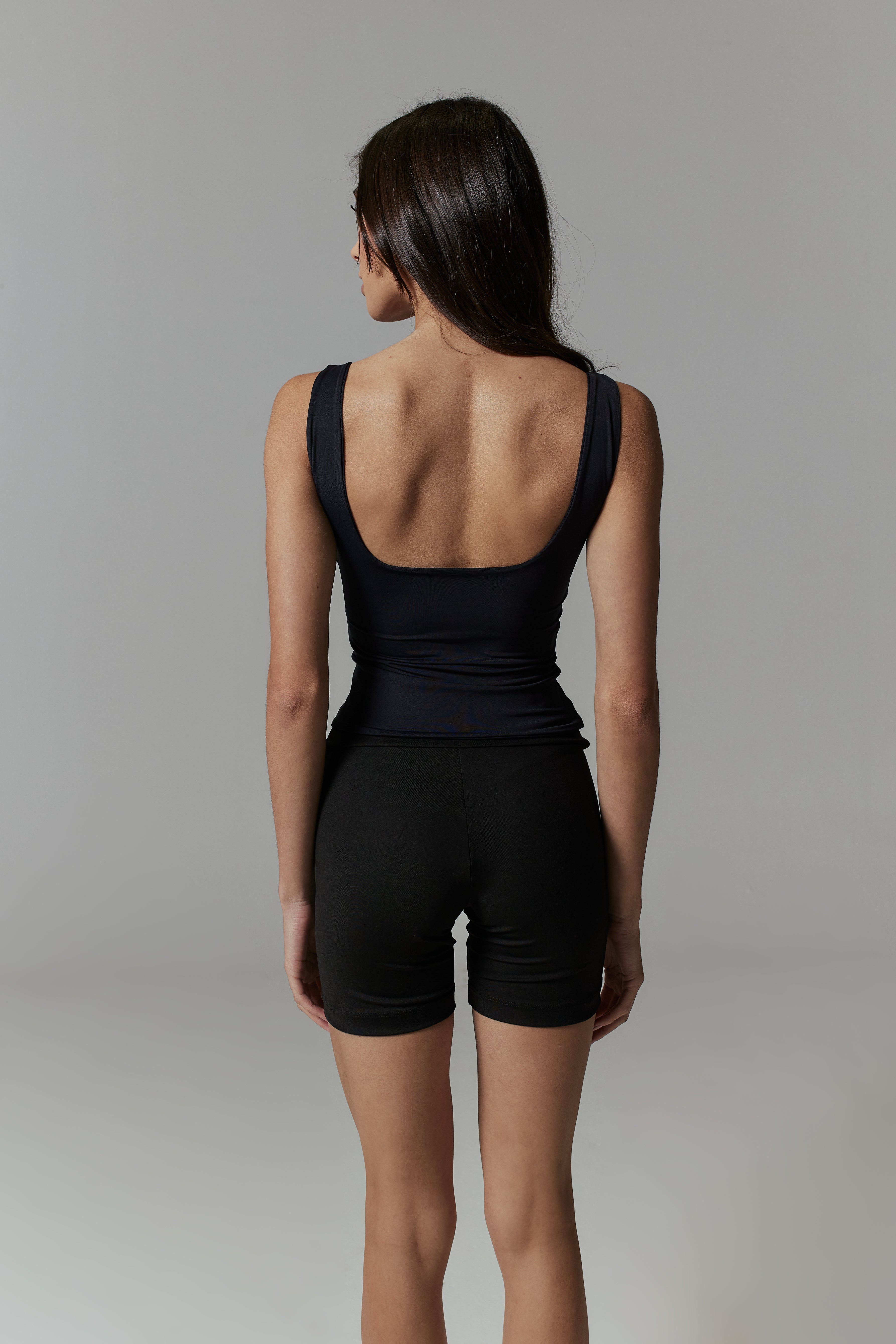 KIT TANK TOP: Black + Navy Blue