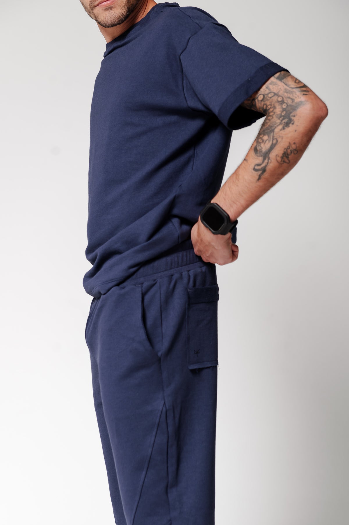 CALÇA MOLETOM BASIC MARINHO