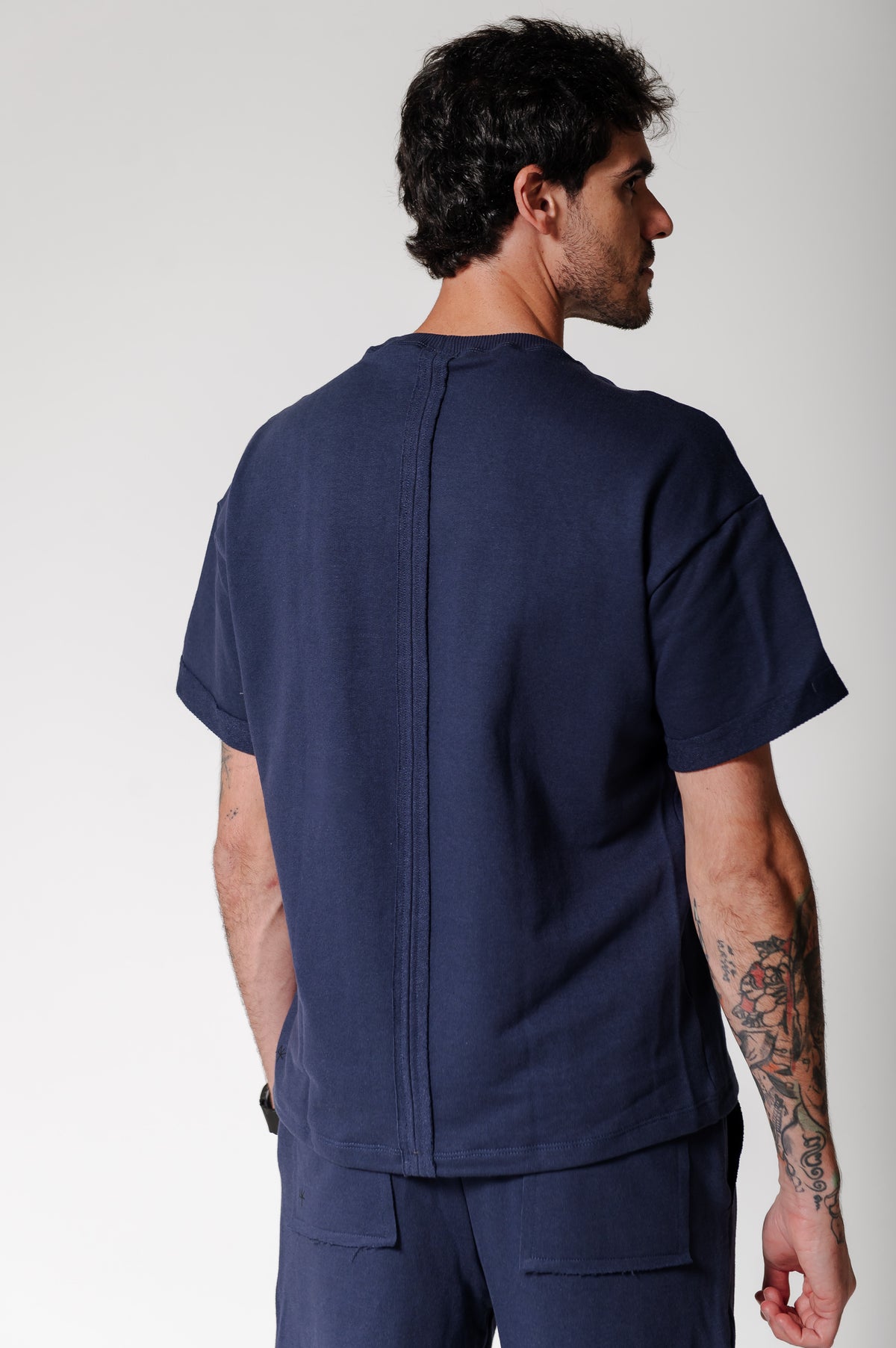 T-SHIRT OVERSIZER BASIC MARINHO