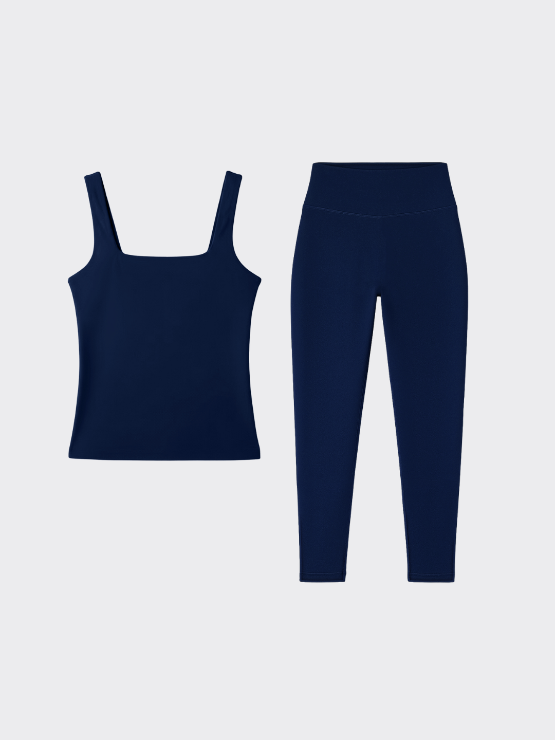 Kit beginner Navy Blue: Tank top + Legging