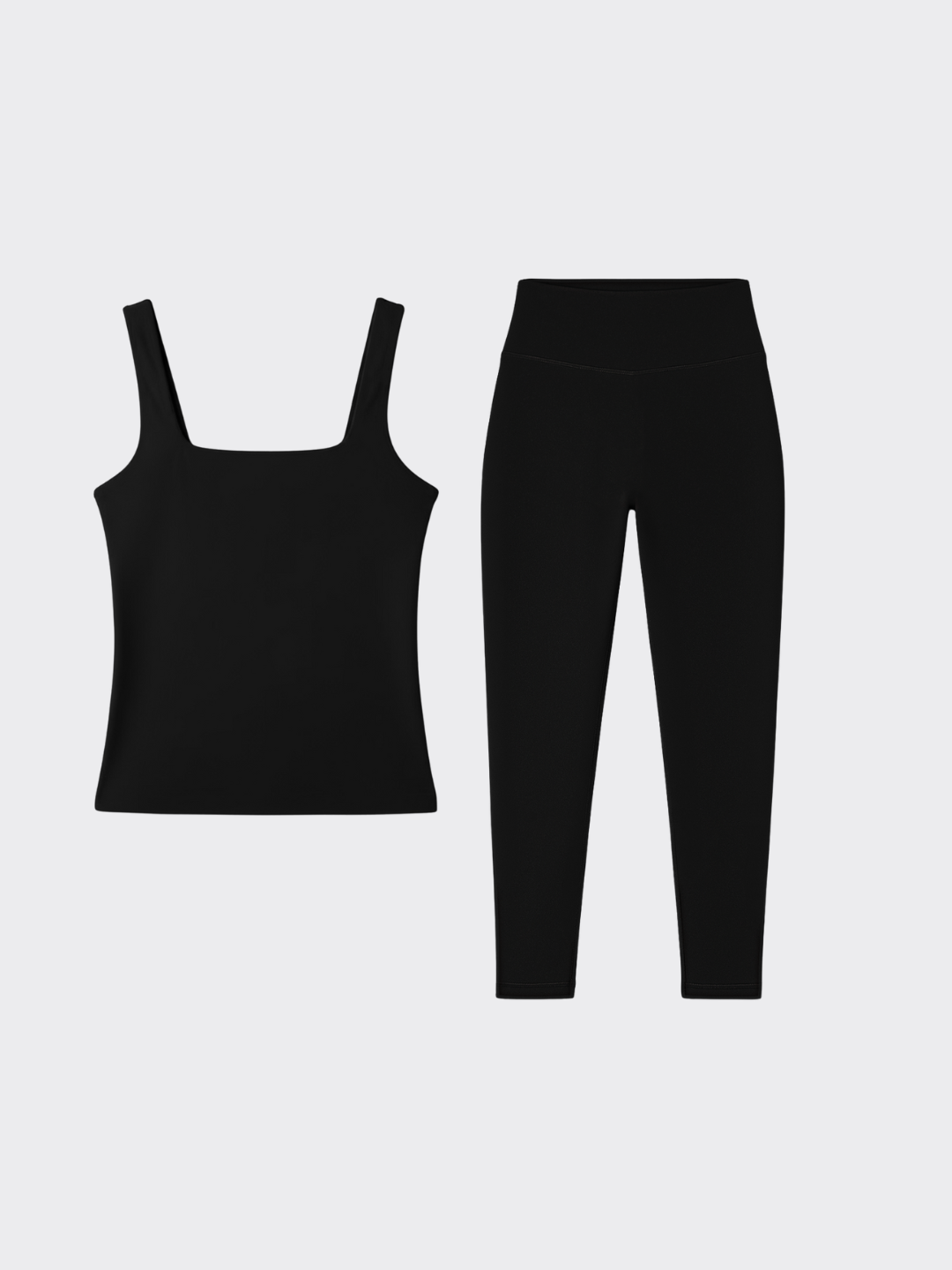 Kit beginner Black: Tank top + Legging