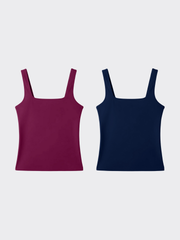 KIT TANK TOP: Uva + Navy Blue