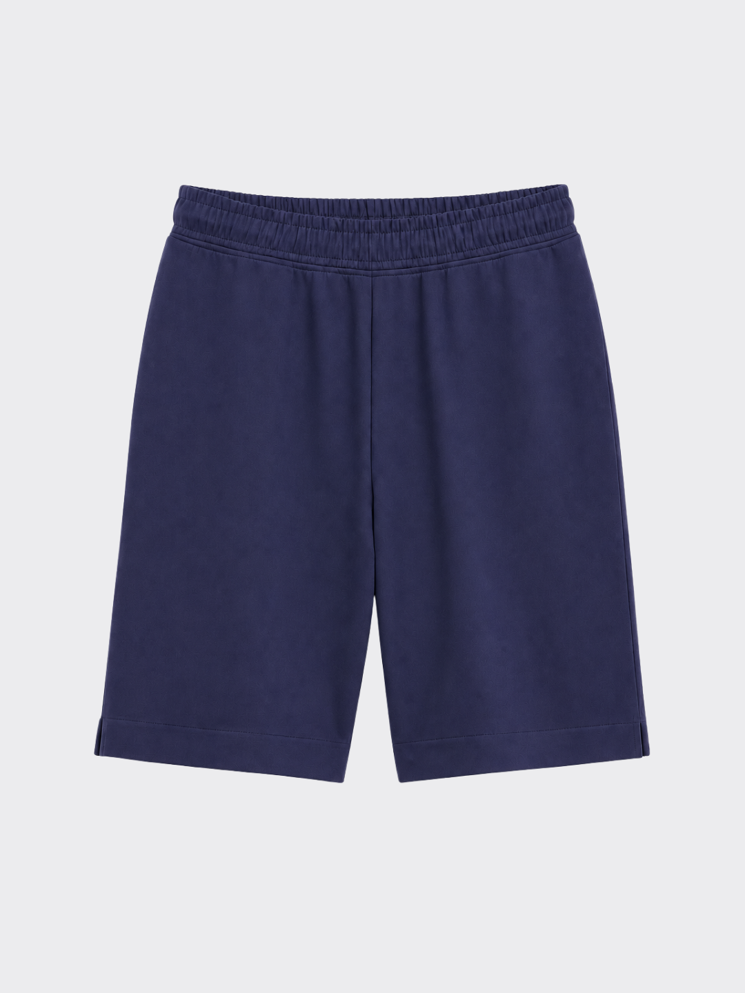 BERMUDA MOLETOM BASIC MARINHO