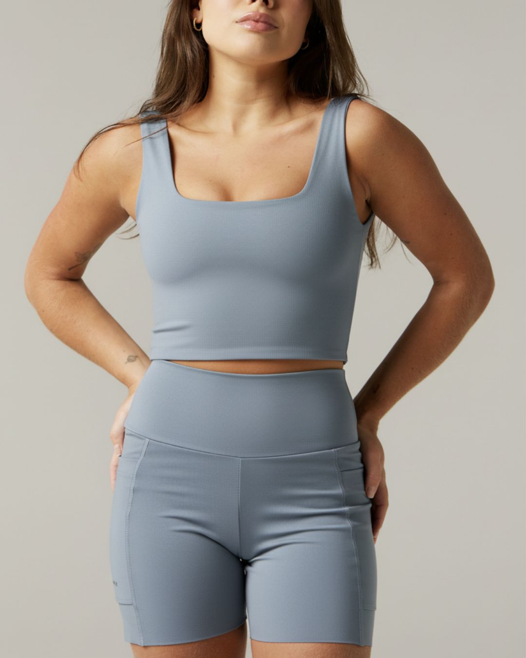 POCKET SHORT SKY BLUE